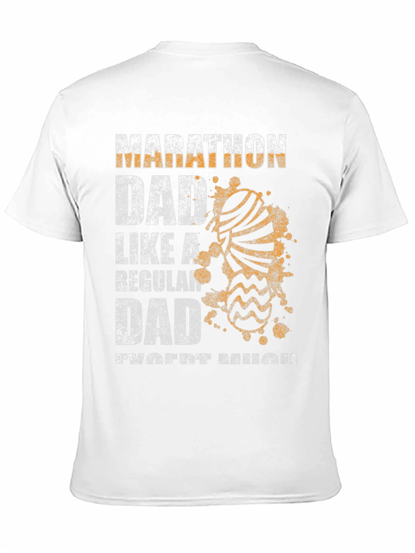 Marathon Dad T-Shirt - Funny Runner Father Tee