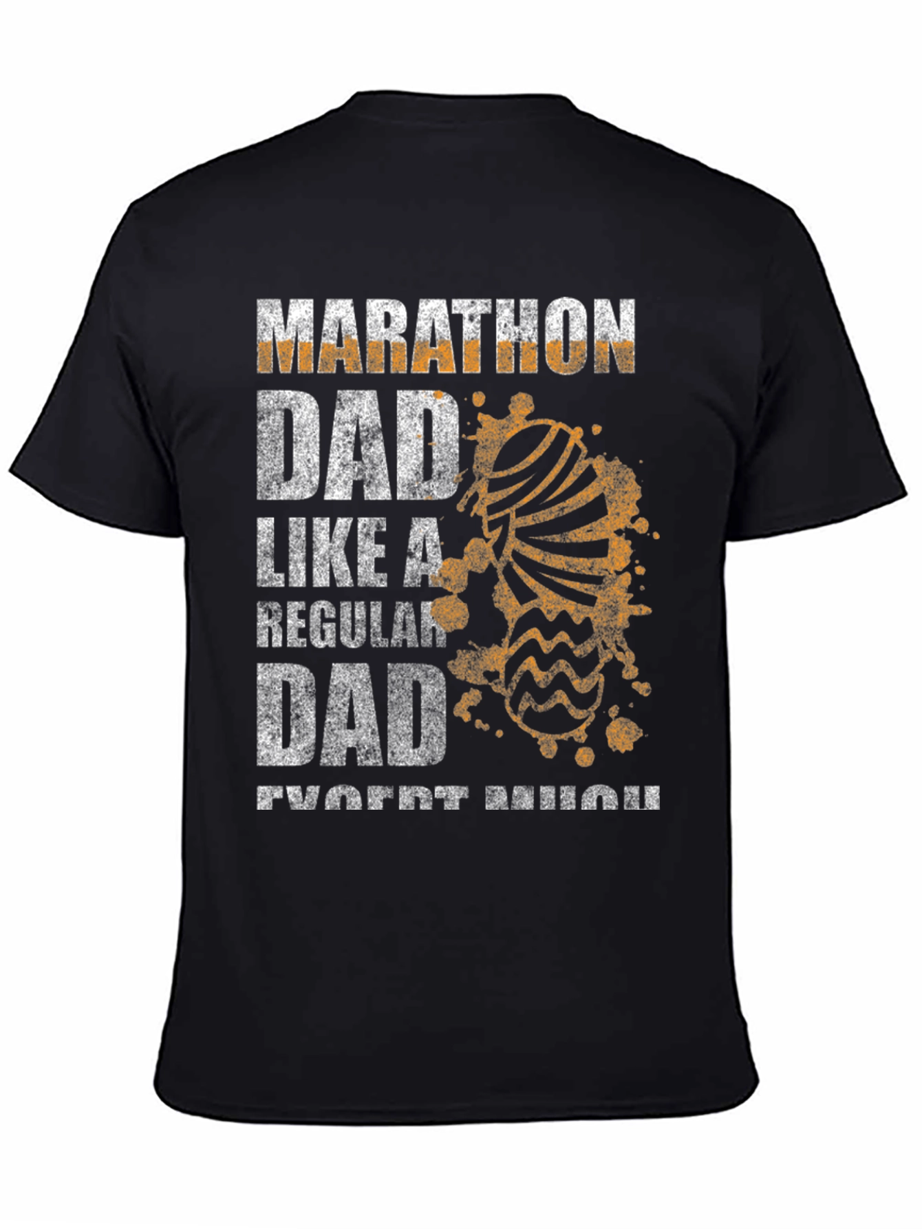 Marathon Dad T-Shirt - Funny Runner Father Tee