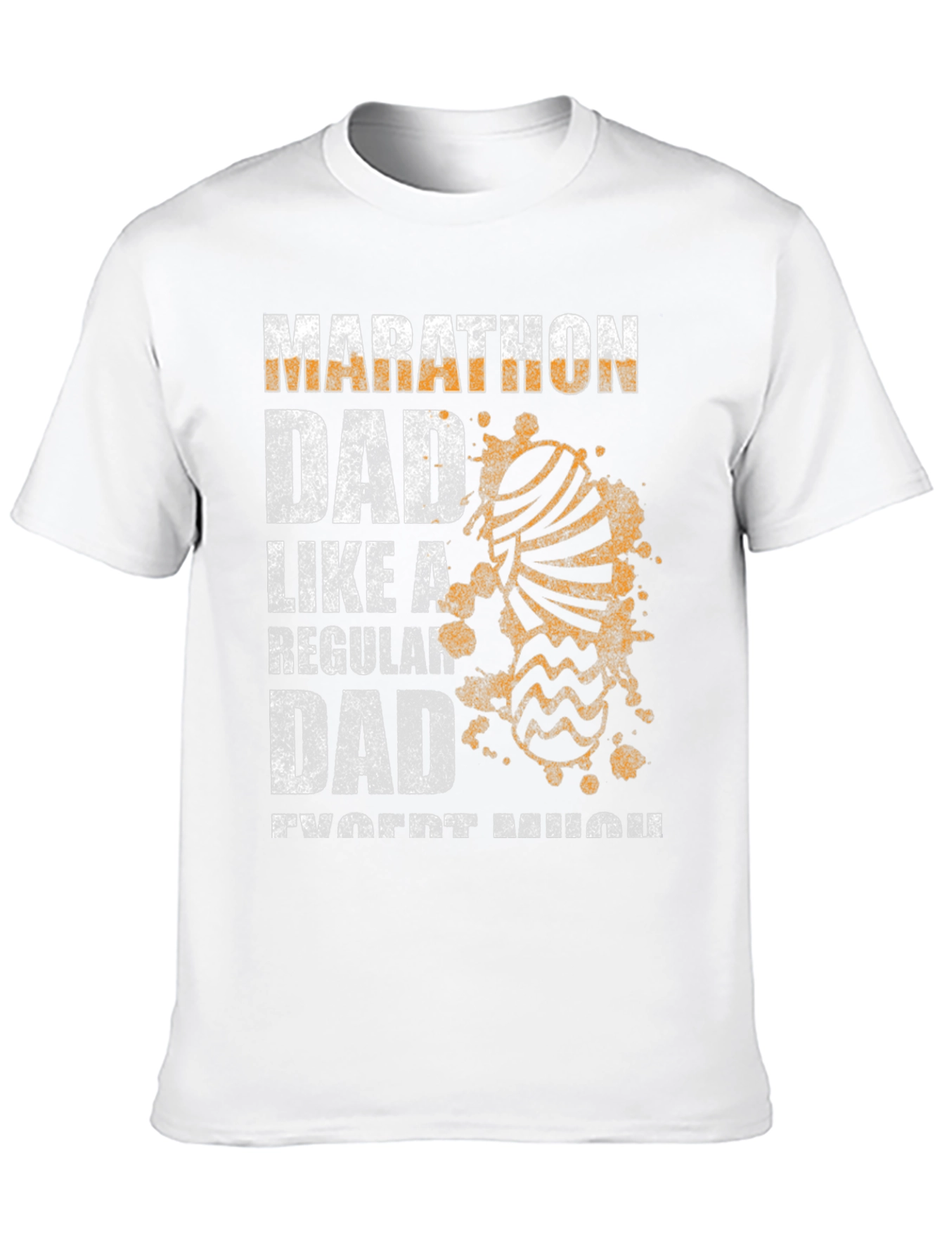 Marathon Dad T-Shirt - Funny Runner Father Tee