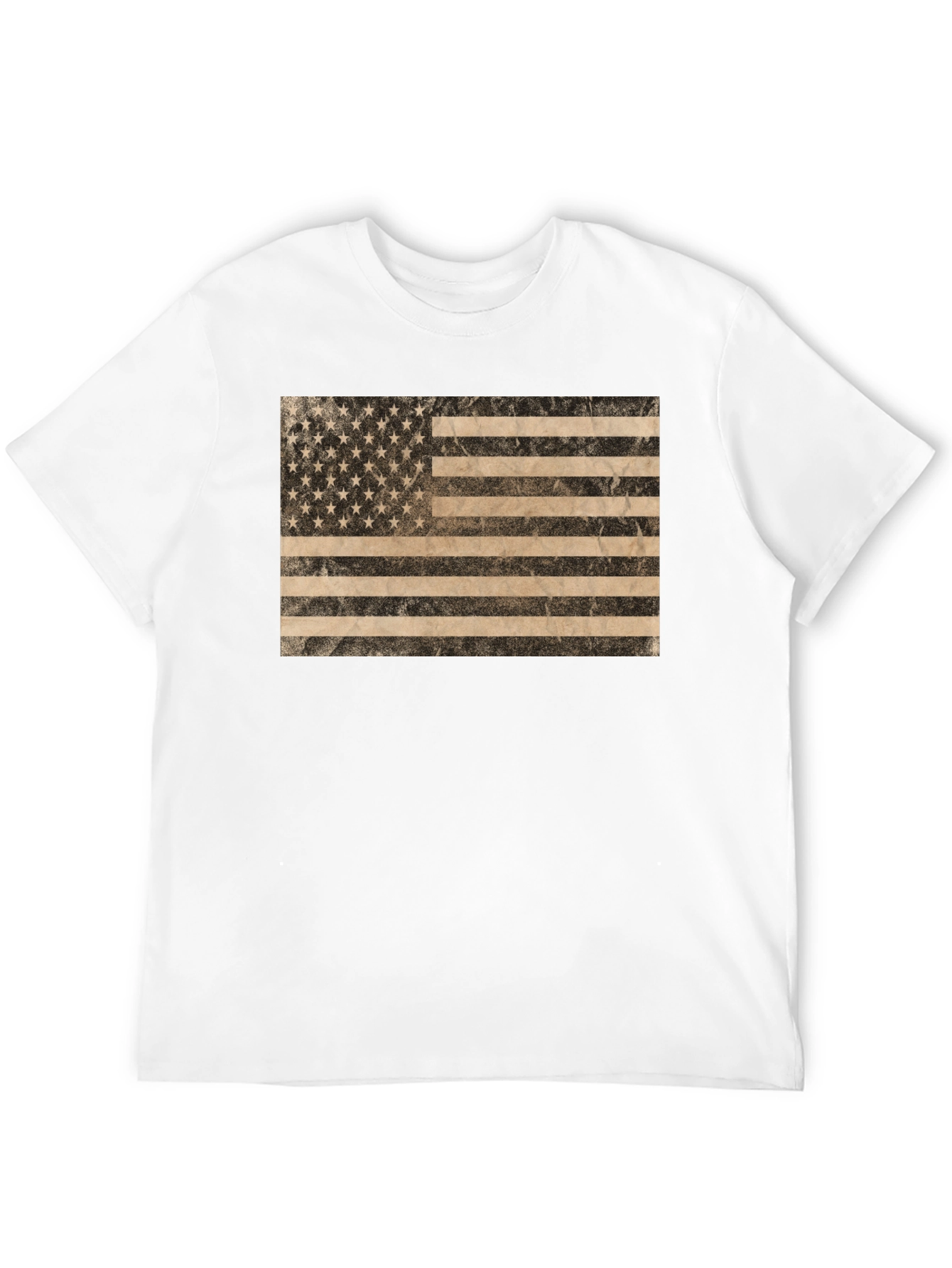 Distressed American Flag T-Shirt