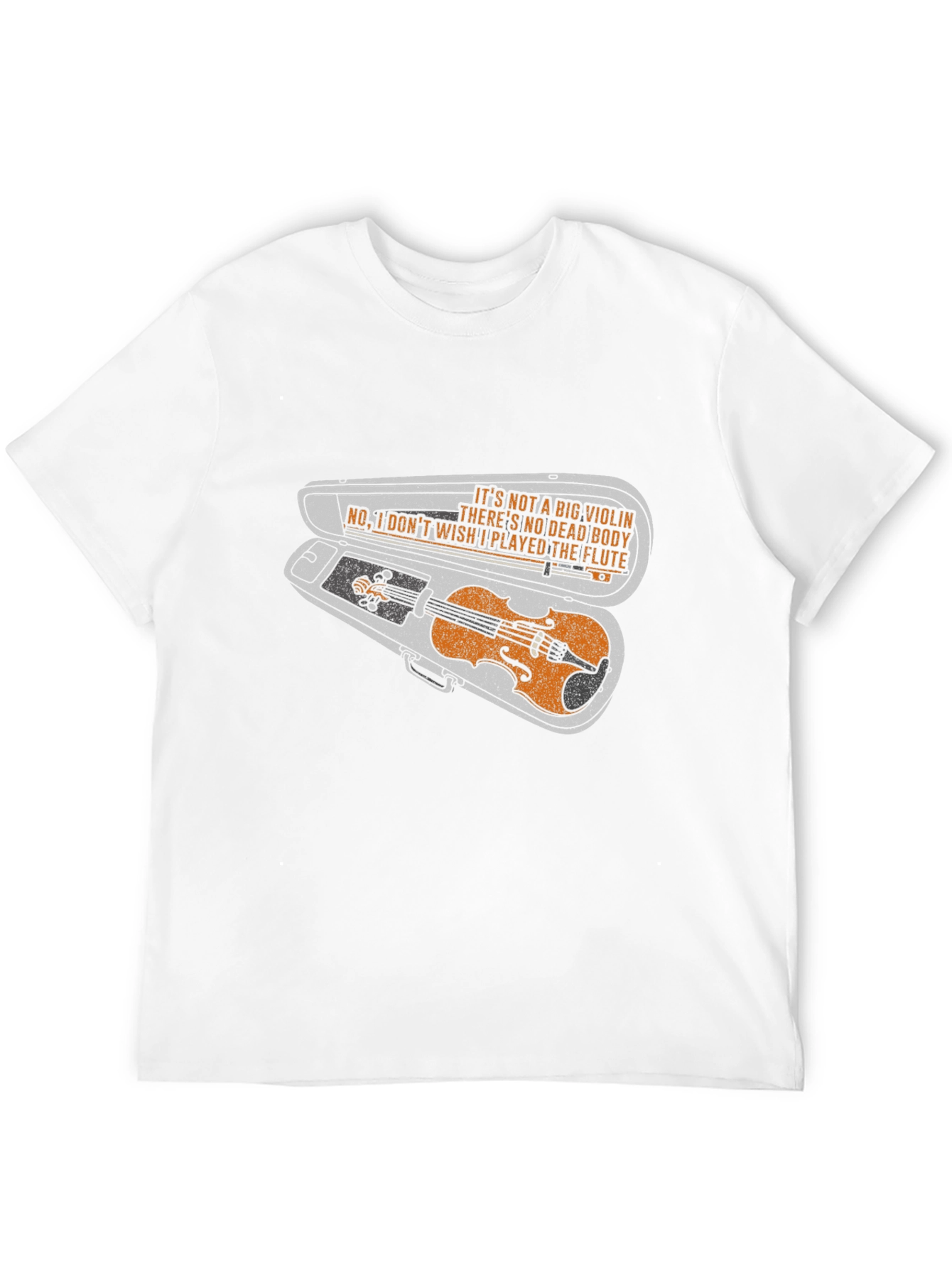 Violin Case T-Shirt: Flute Player