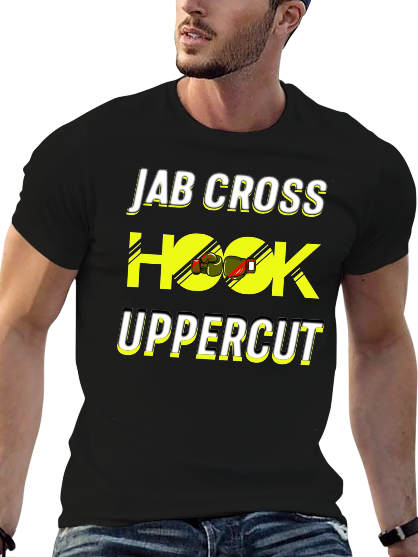 Boxing Moves Graphic T-Shirt
