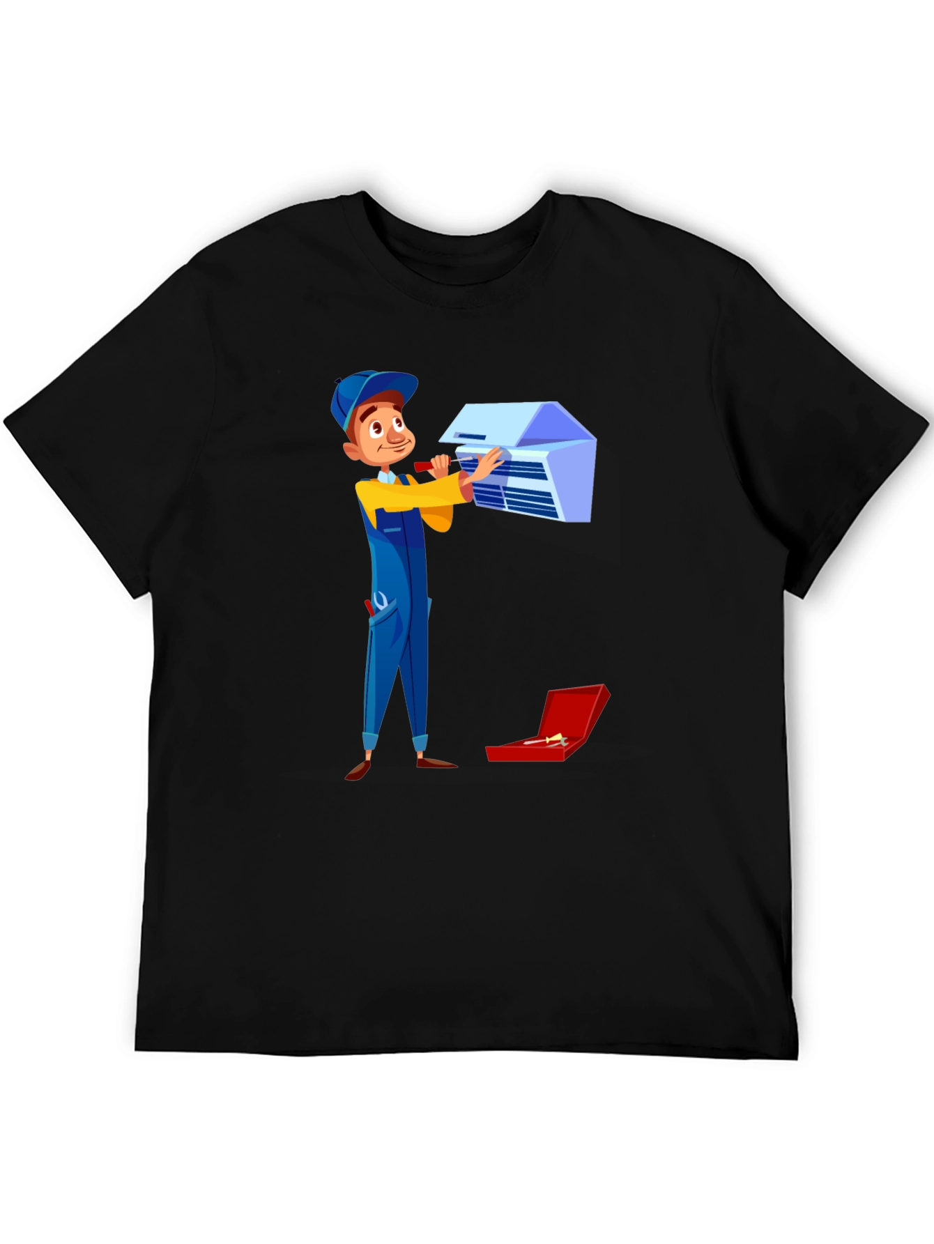 Air Conditioner Repairman Graphic Tee