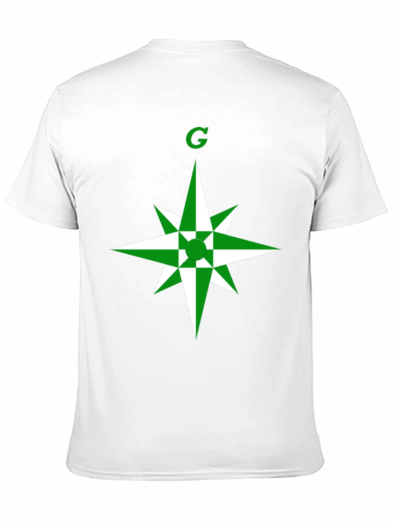 Green Star Graphic T-Shirt - Modern Casual Wear