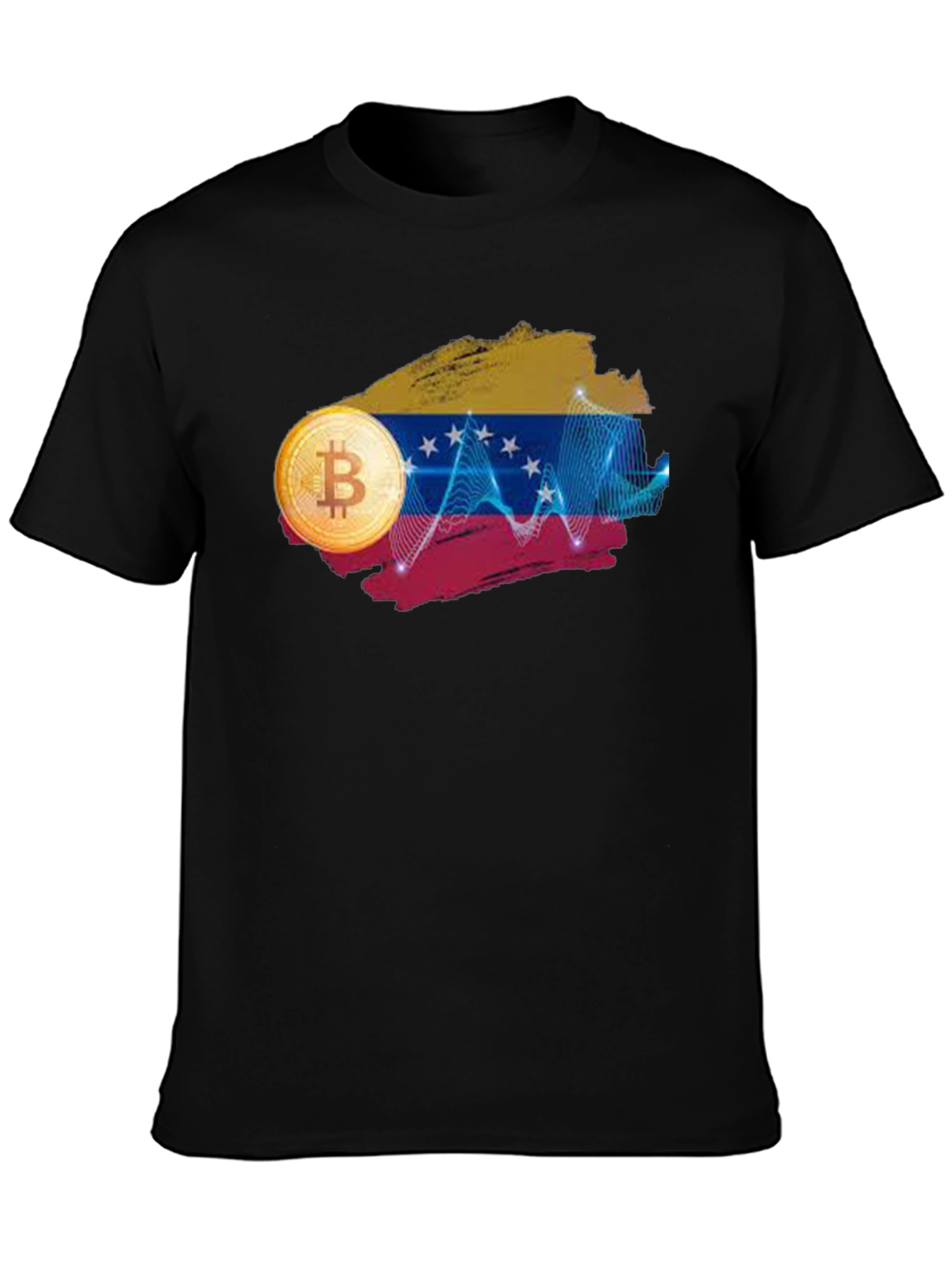 Venezuela Bitcoin Graphic Tee - Crypto Currency T-Shirt