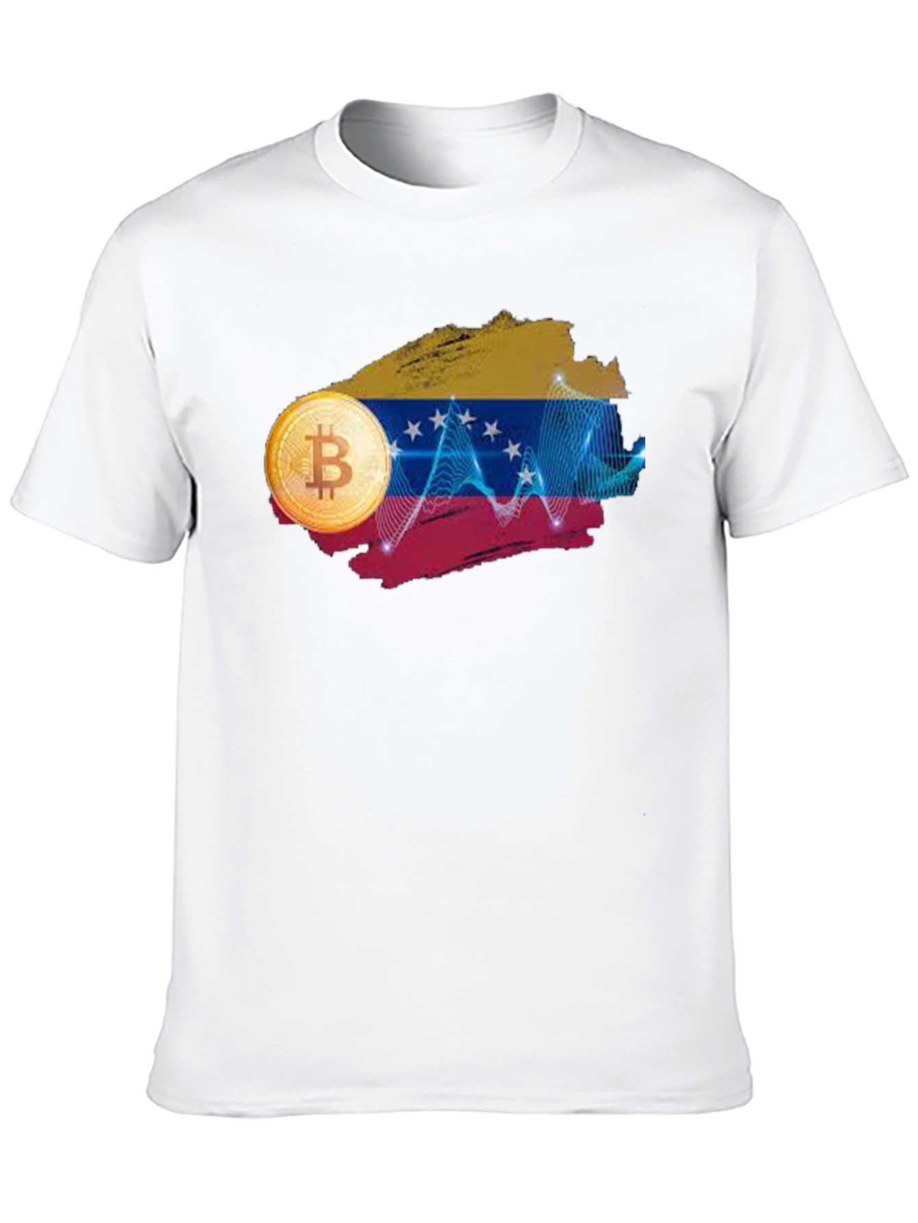 Venezuela Bitcoin Graphic Tee - Crypto Currency T-Shirt