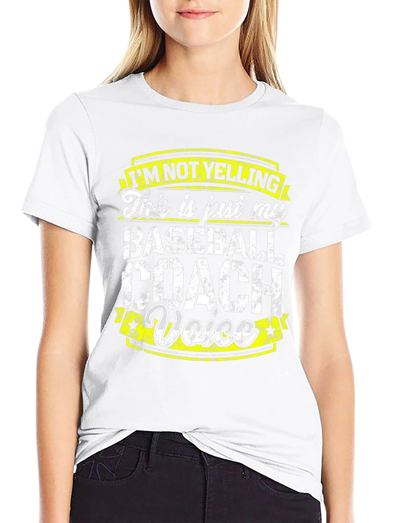 Baseball Coach Voice Graphic T-Shirt