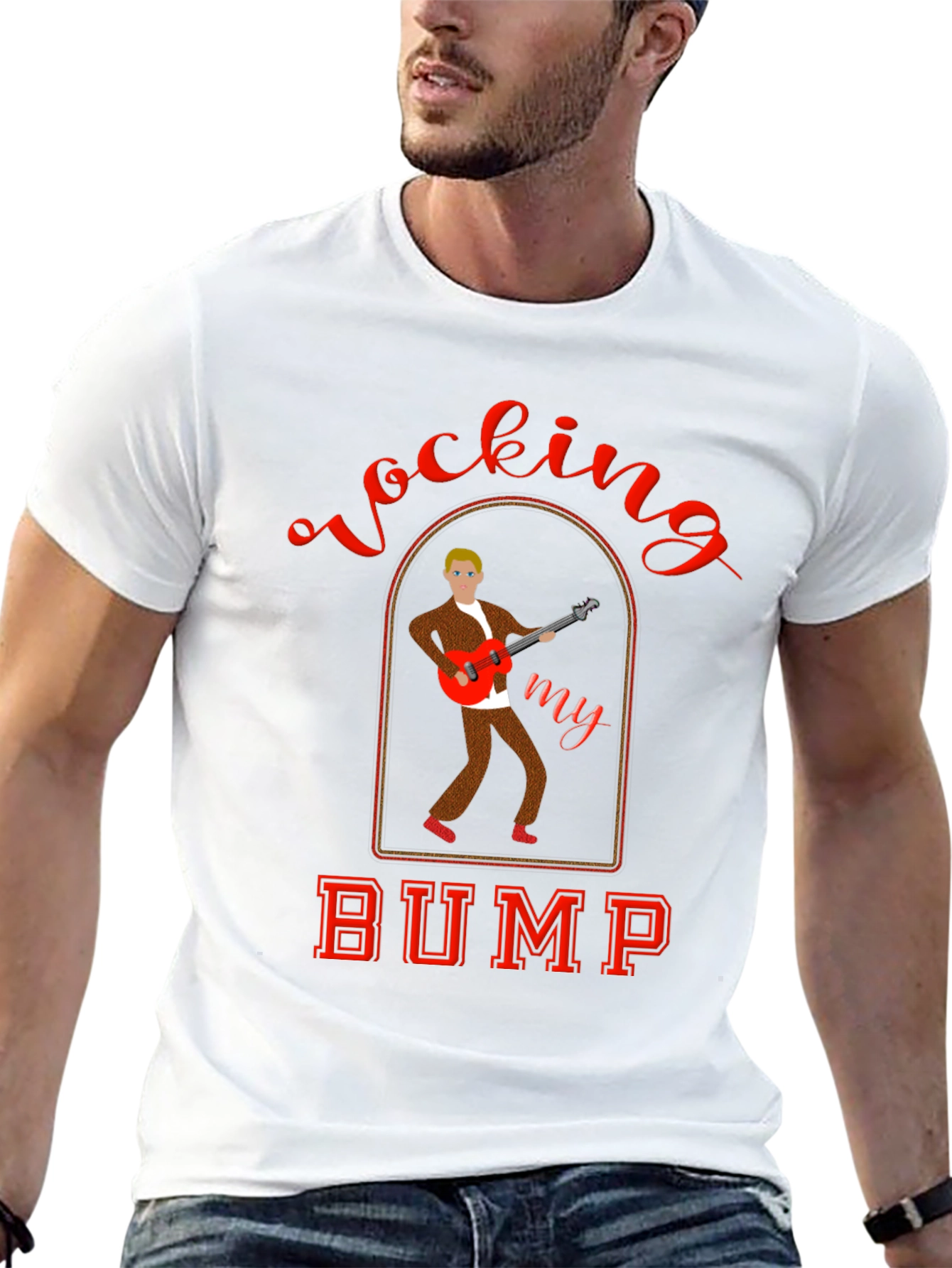 Rocking My Bump Graphic T-Shirt