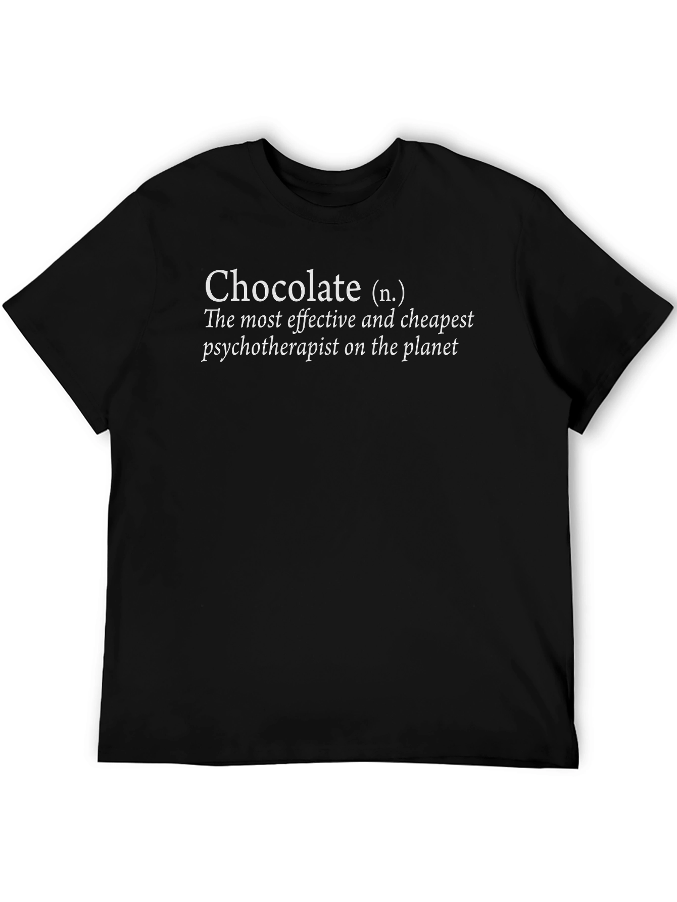 Chocolate Psychotherapist Graphic T-Shirt