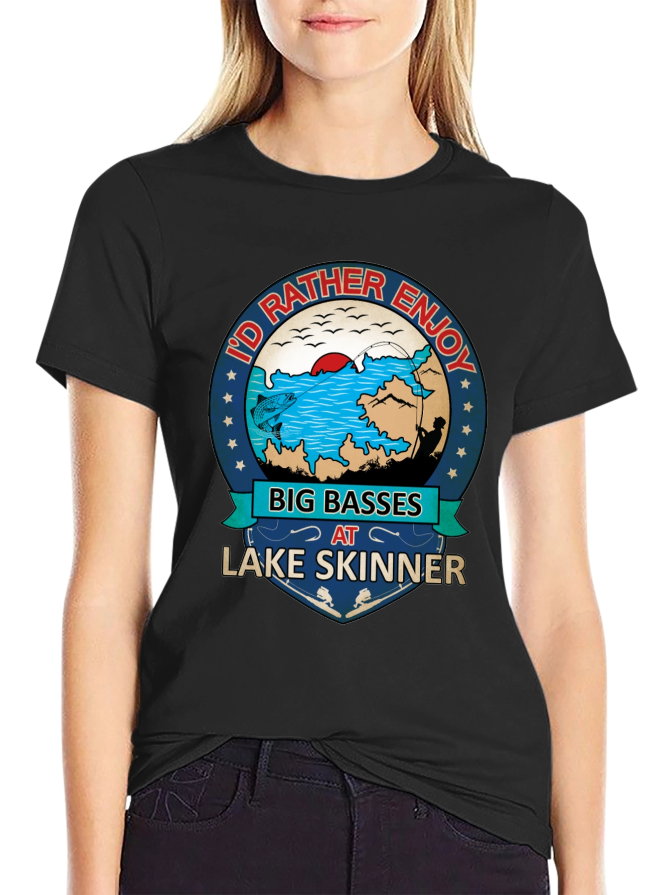 Lake Skinner Fishing T-Shirt