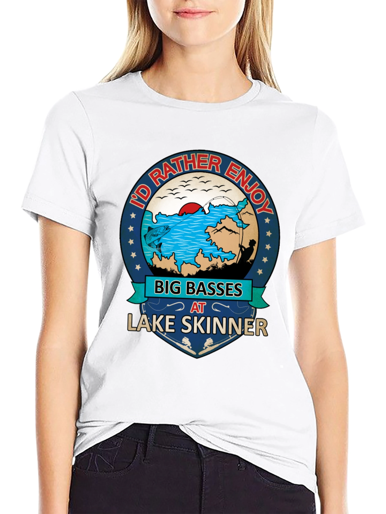 Lake Skinner Fishing T-Shirt