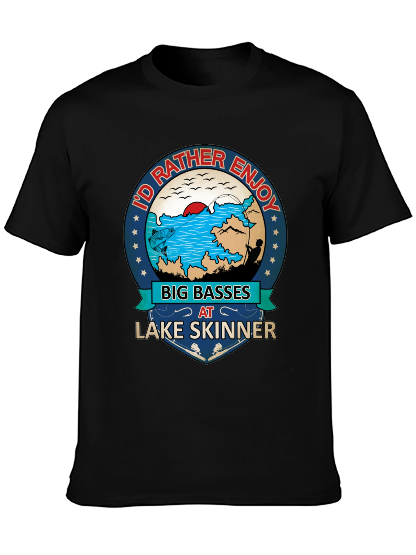 Lake Skinner Fishing T-Shirt