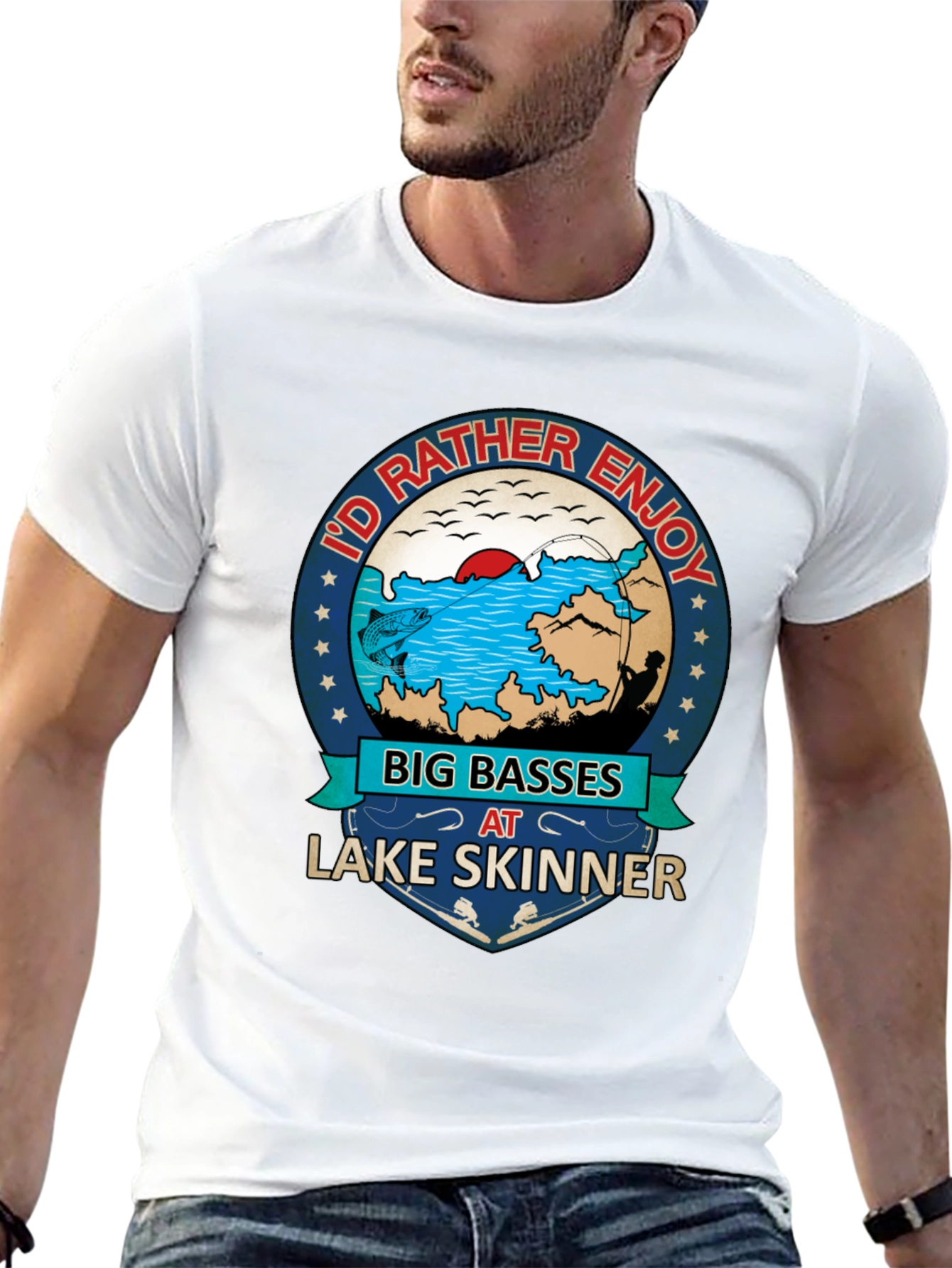 Lake Skinner Fishing T-Shirt