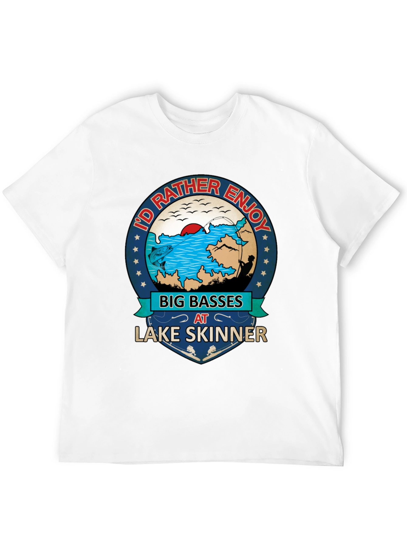 Lake Skinner Fishing T-Shirt