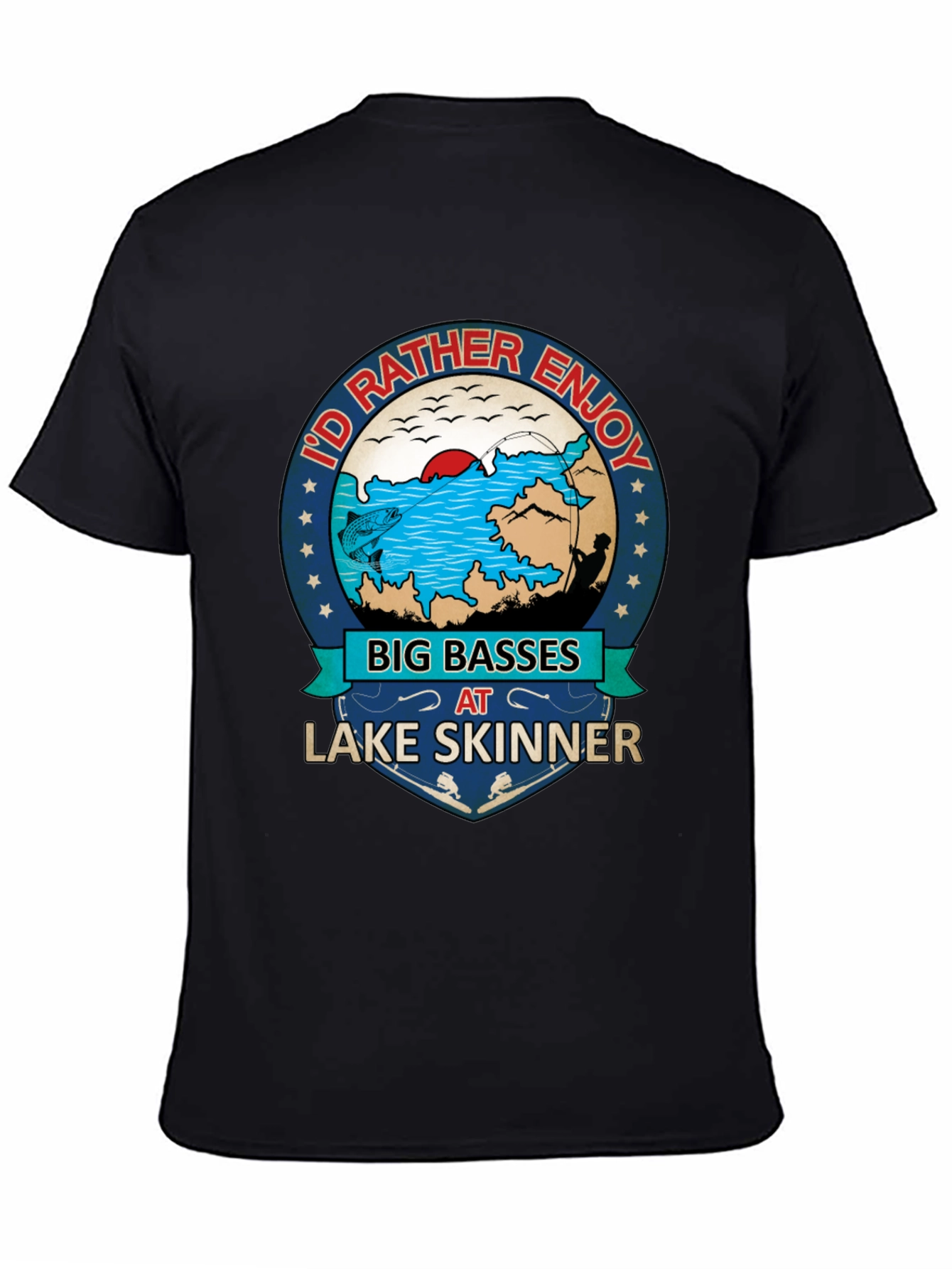 Lake Skinner Fishing T-Shirt