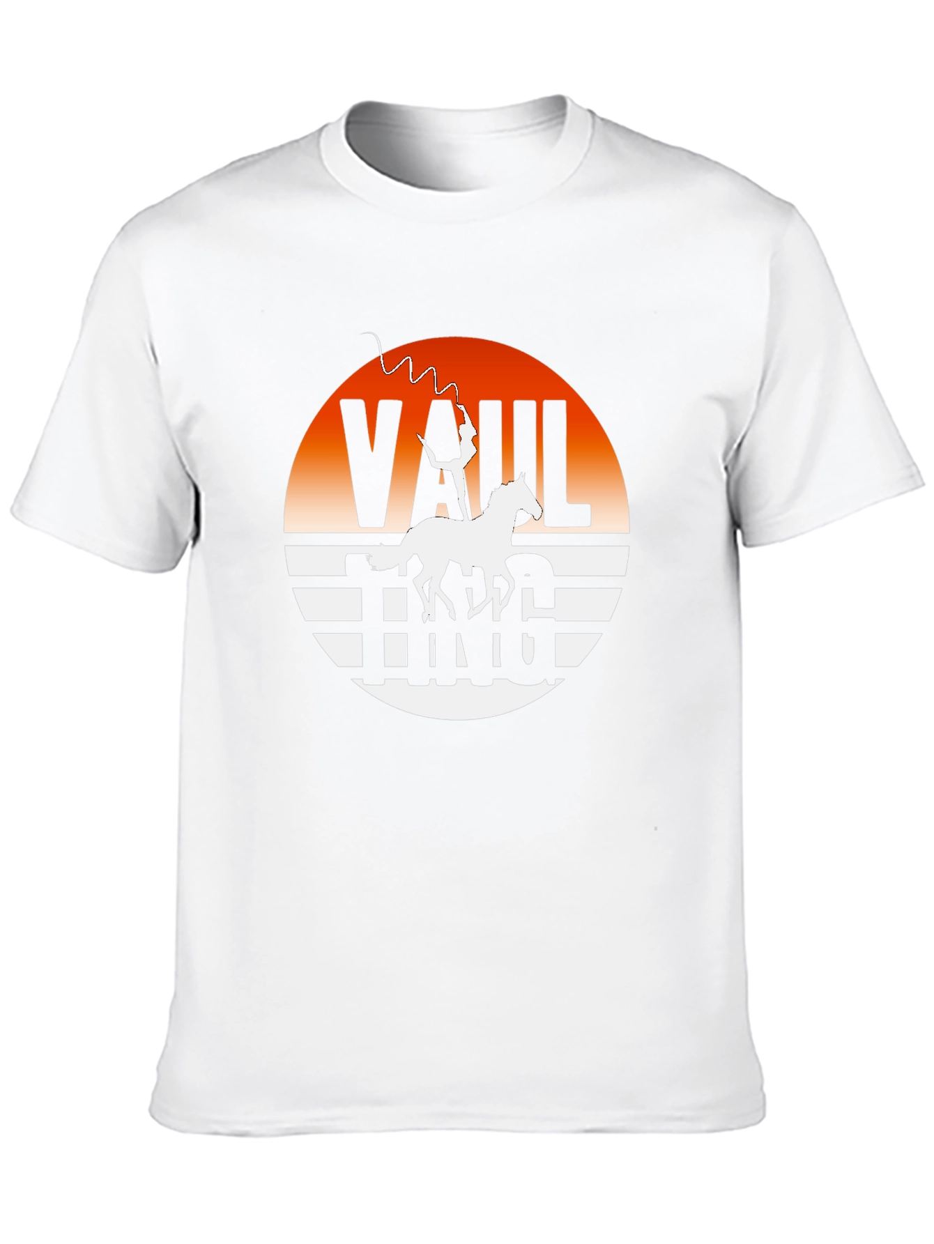 Vaultering Horseback Riding T-Shirt Equestrian