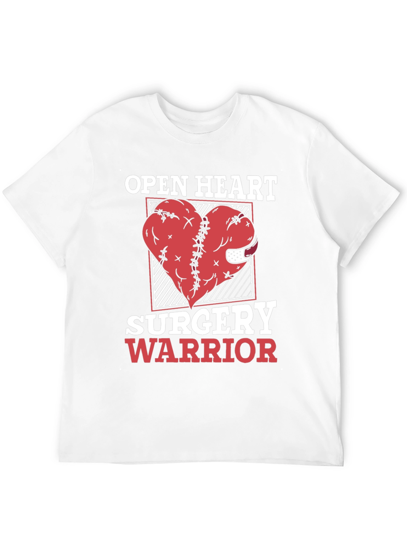 Open Heart Surgery Warrior Graphic Tee
