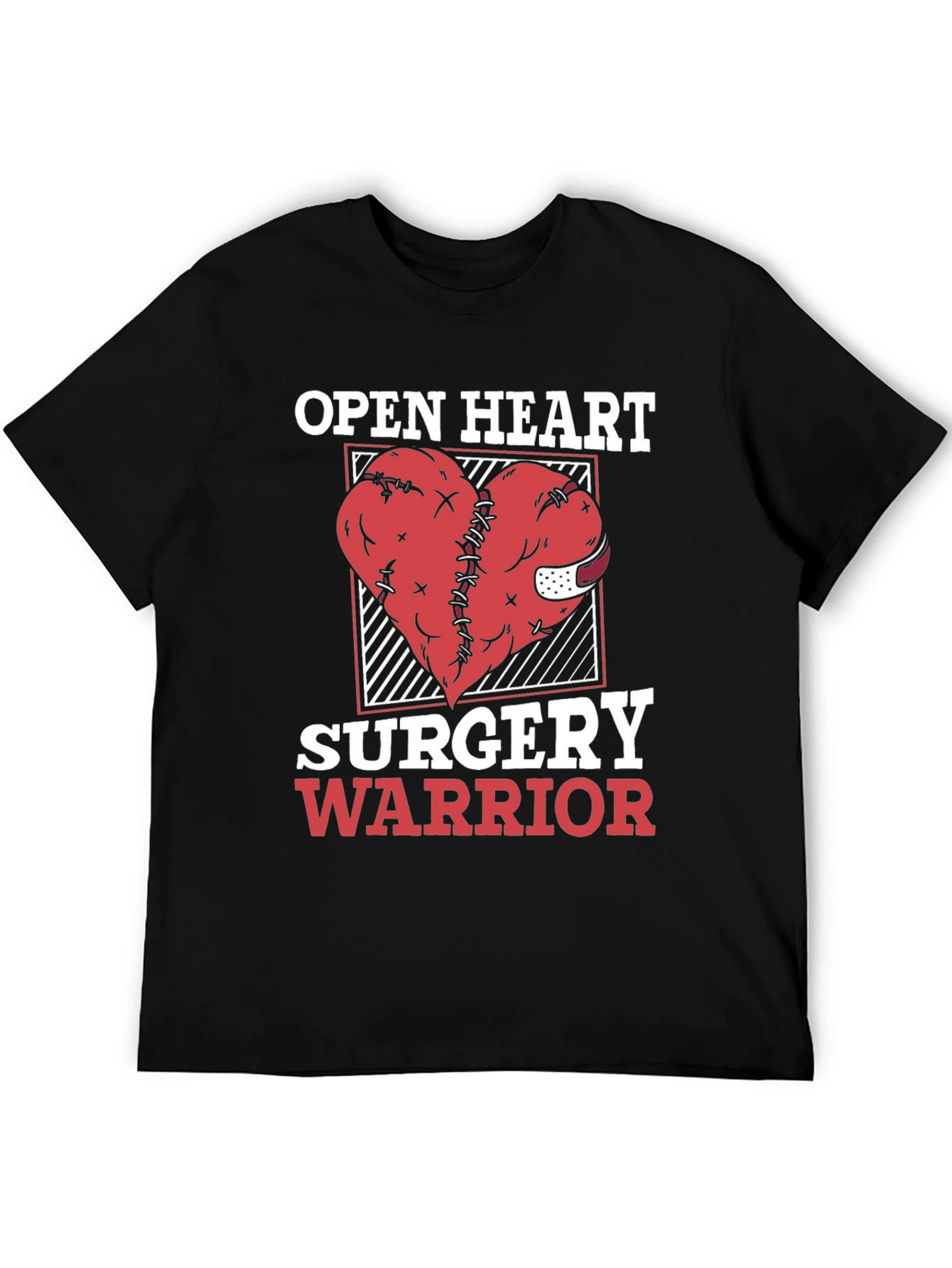 Open Heart Surgery Warrior Graphic Tee