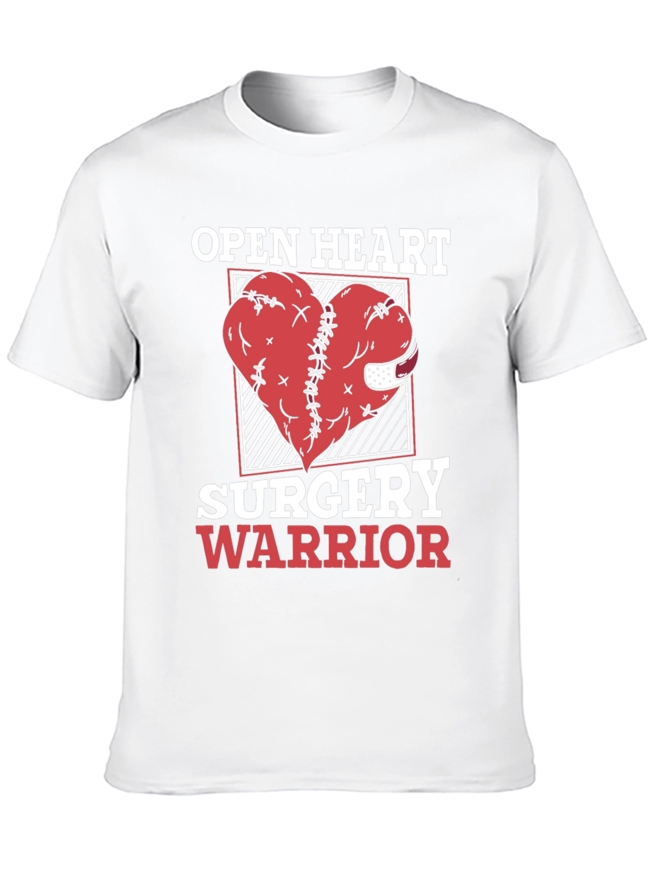 Open Heart Surgery Warrior Graphic Tee