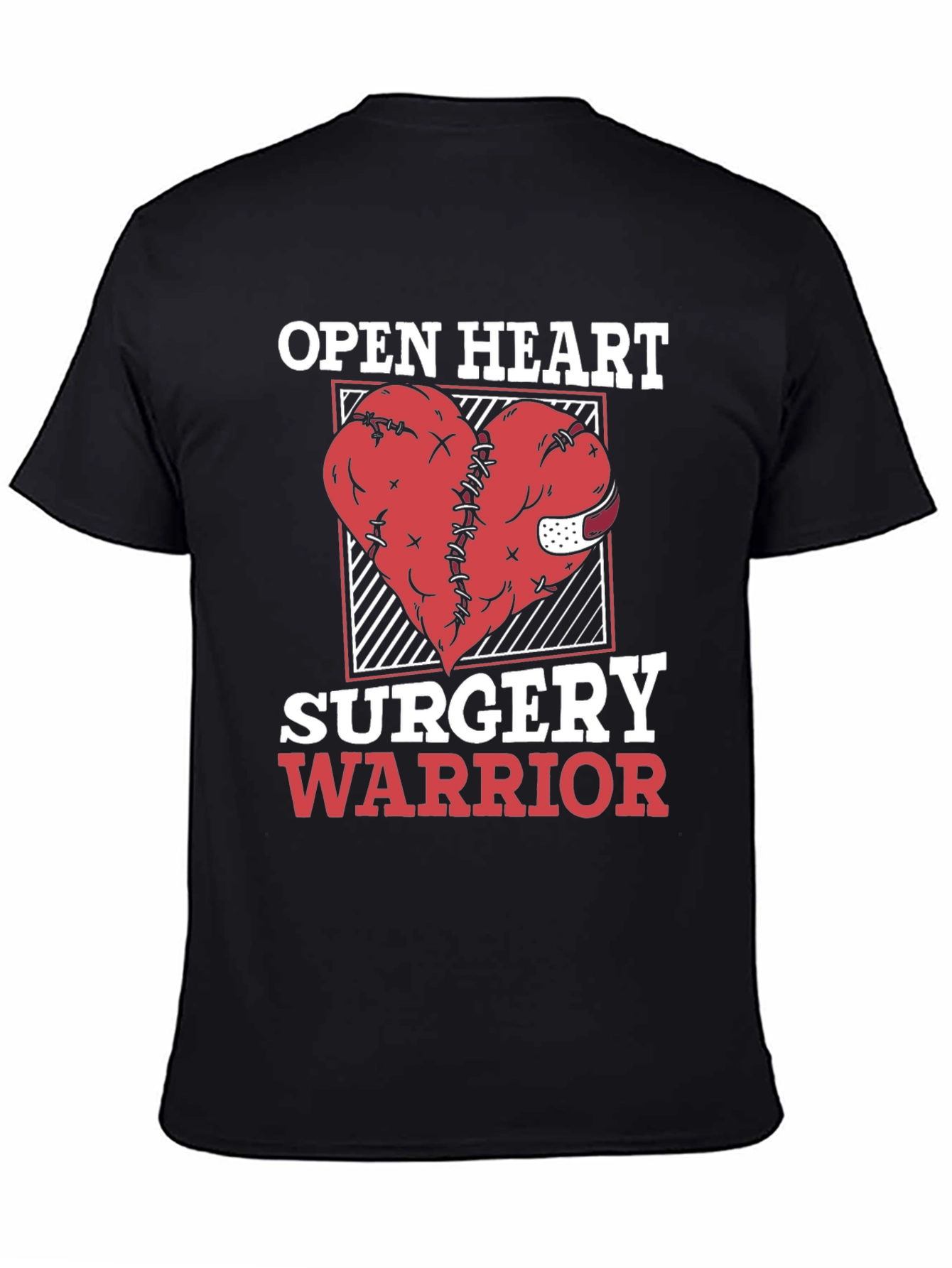 Open Heart Surgery Warrior Graphic Tee