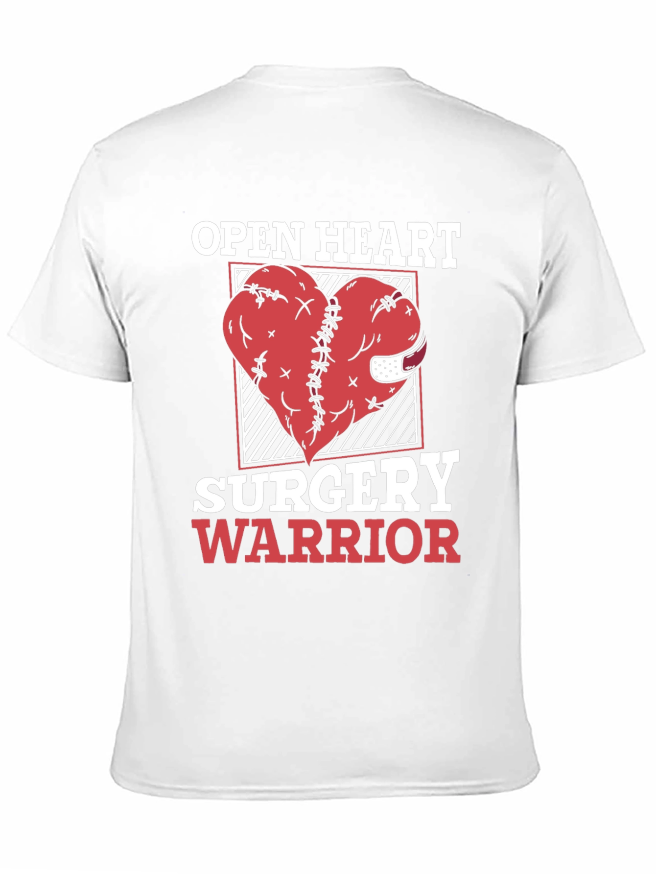 Open Heart Surgery Warrior Graphic Tee