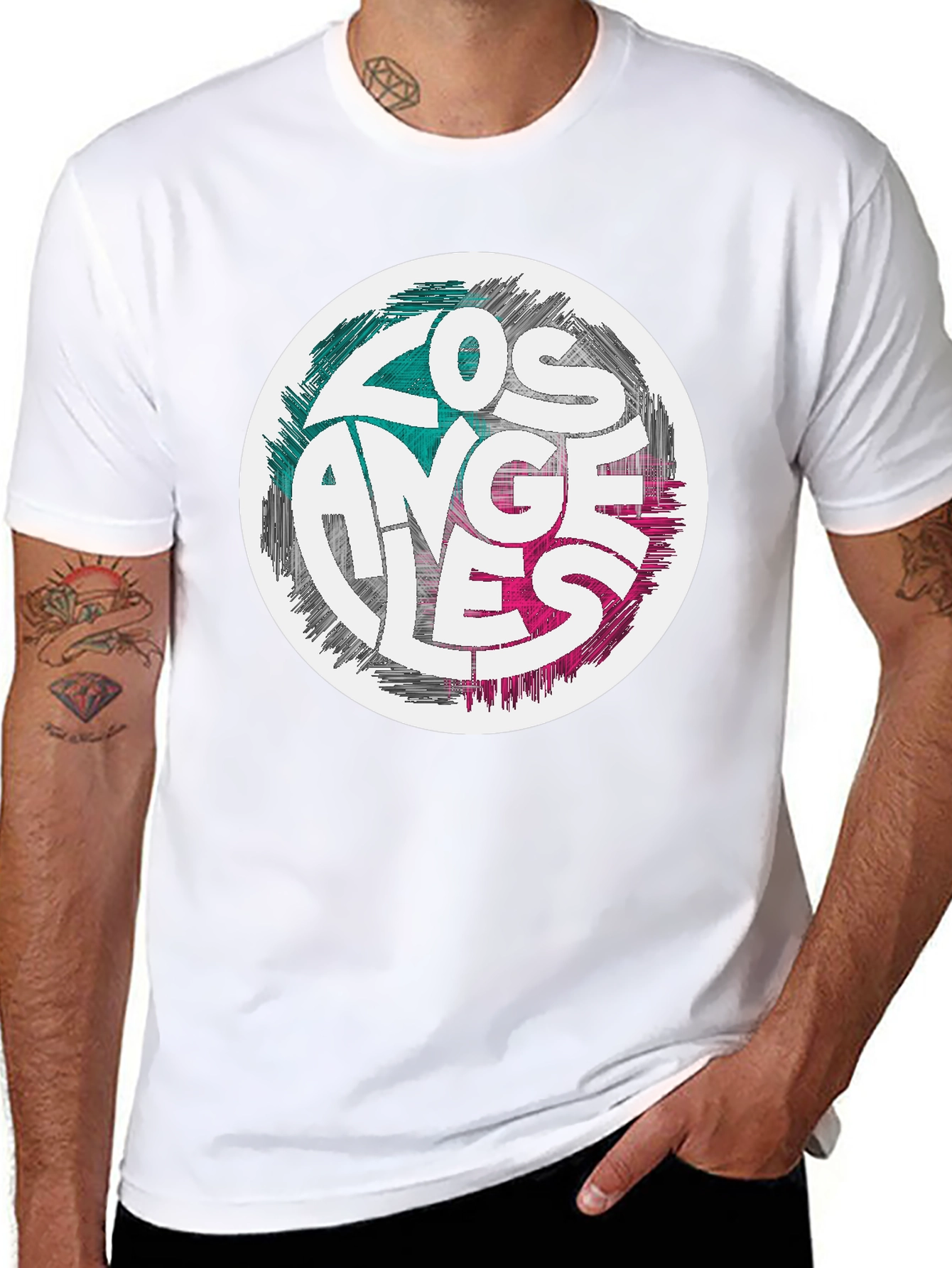 Los Angeles Graphic Tee - Stylish City Pride