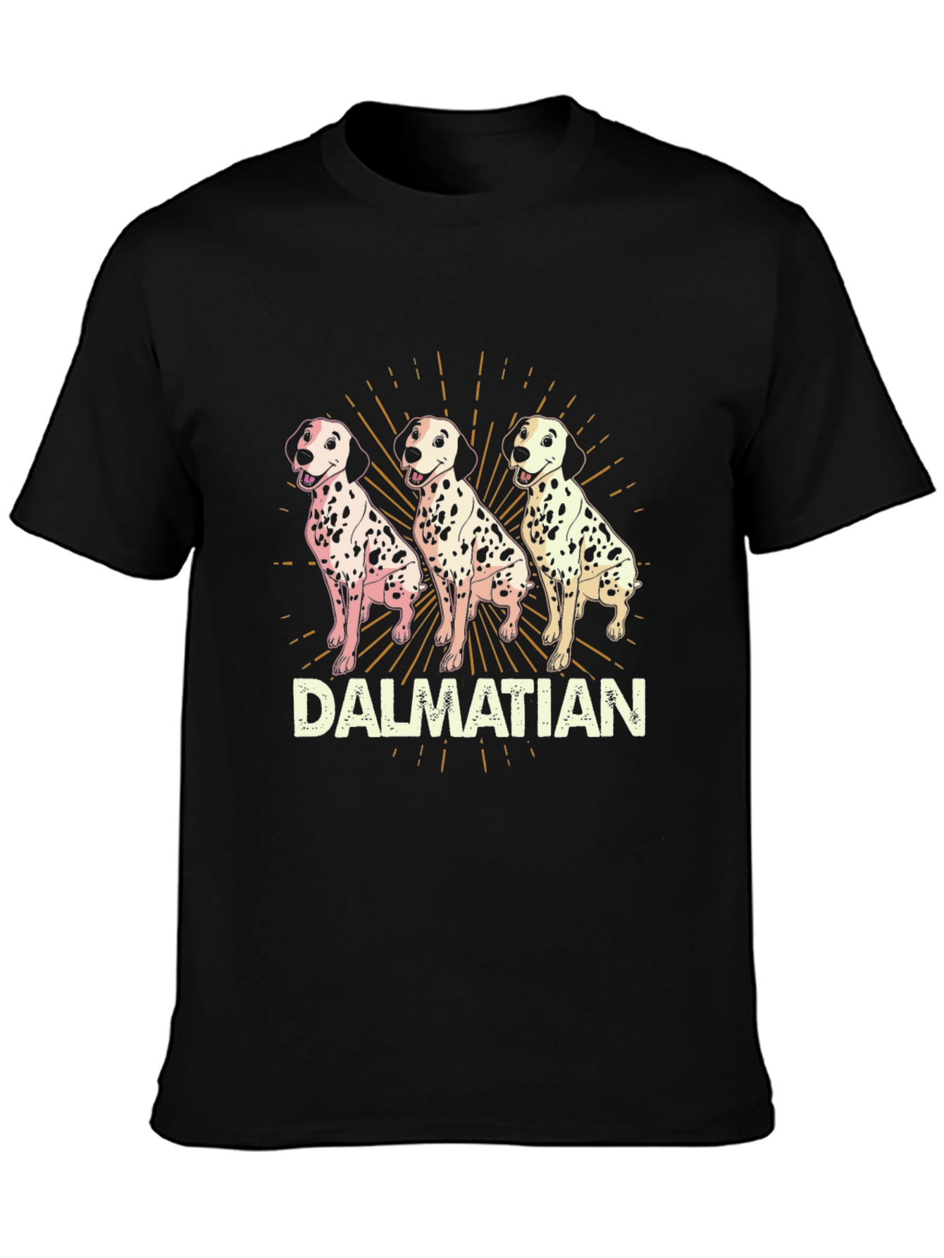 Dalmatian Dog Graphic Print T-Shirt