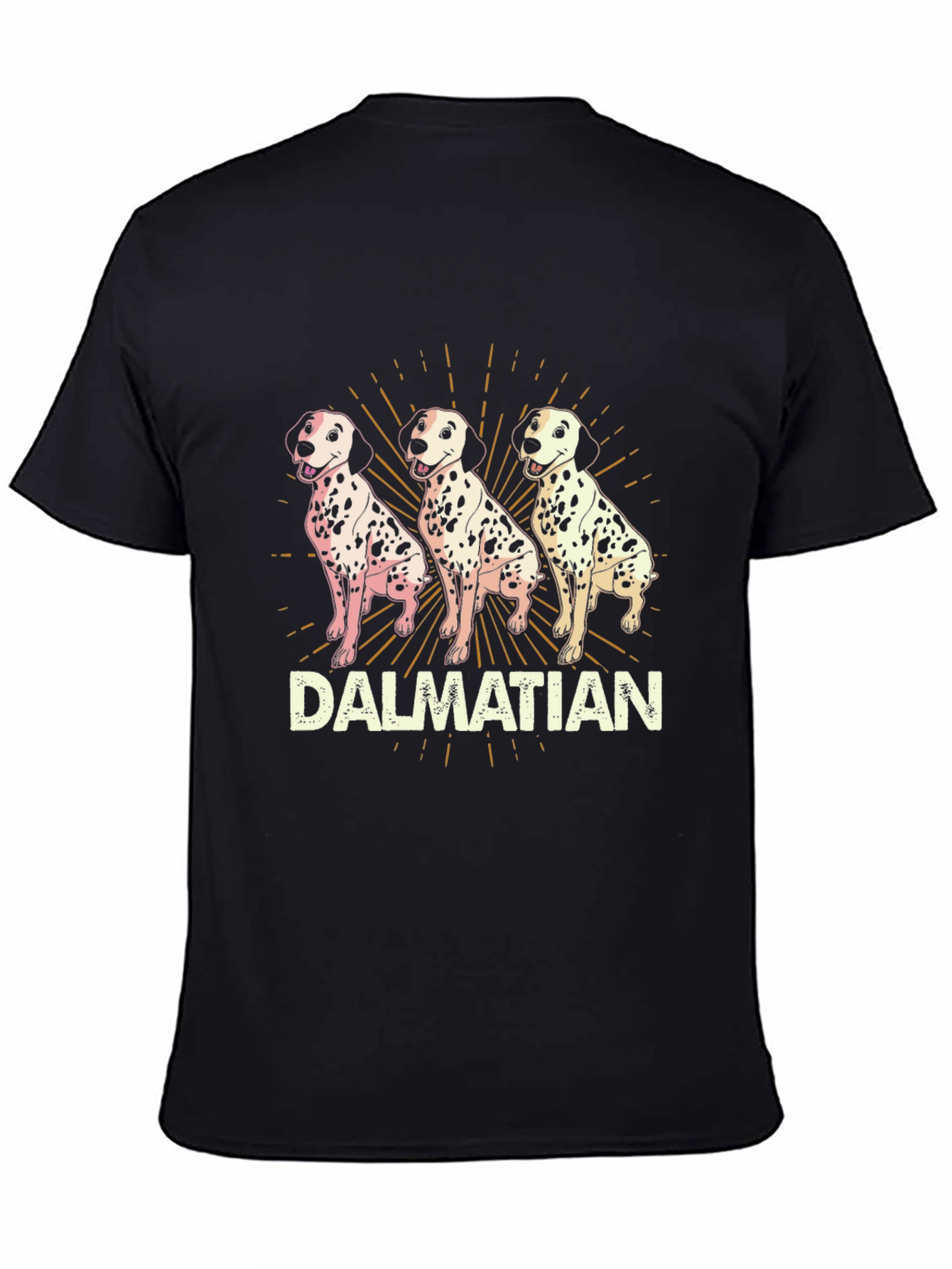 Dalmatian Dog Graphic Print T-Shirt
