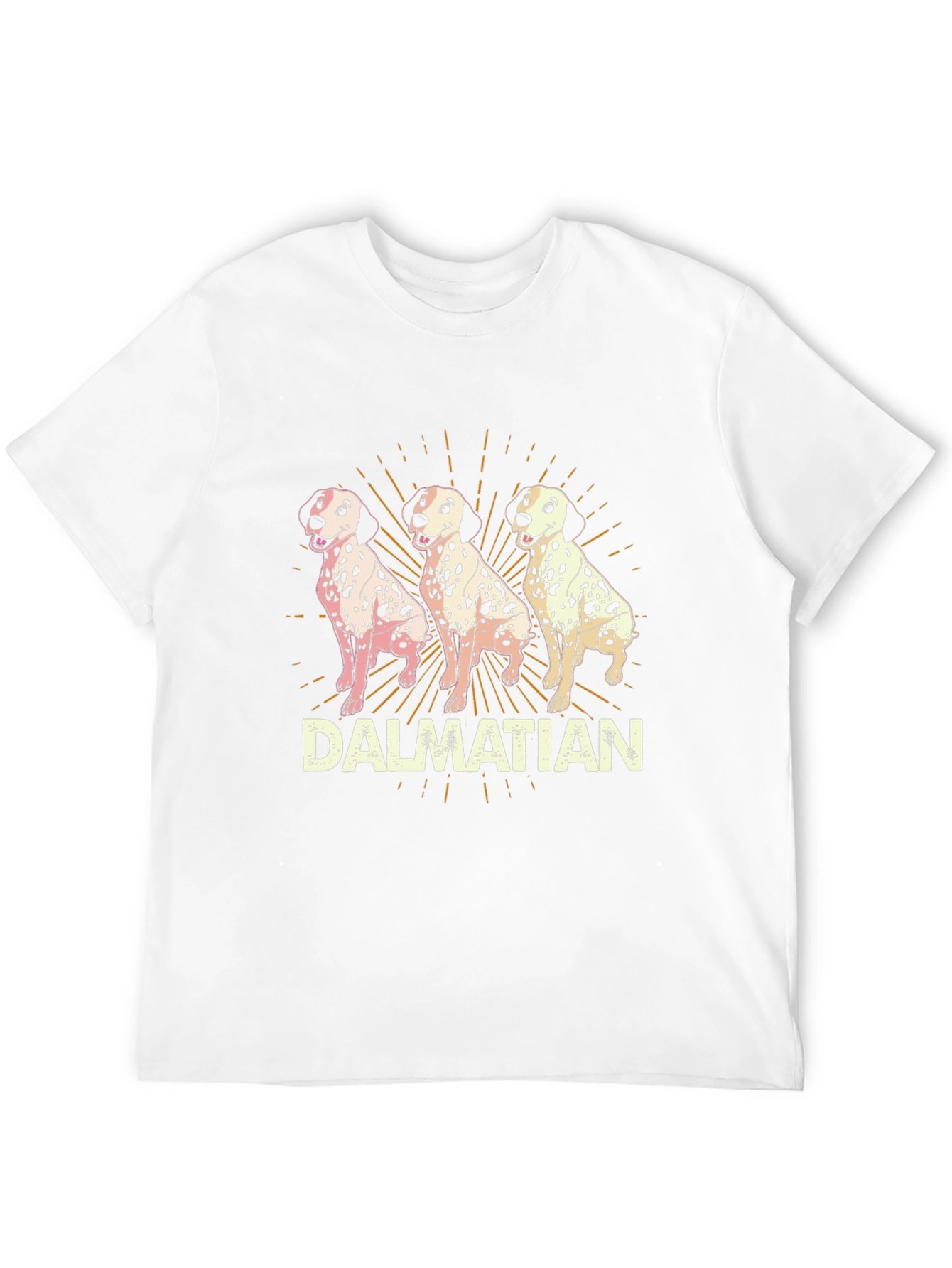 Dalmatian Dog Graphic Print T-Shirt