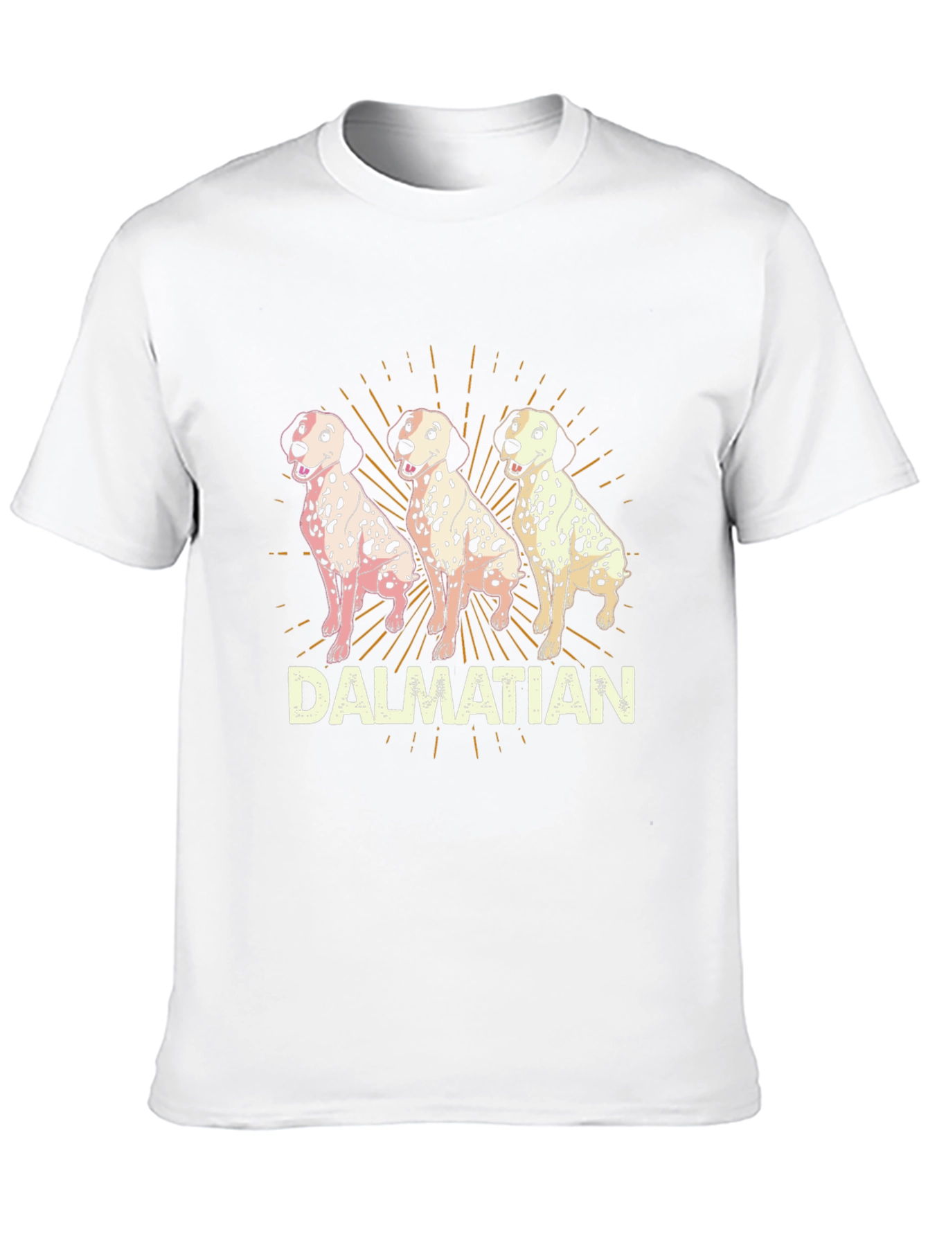 Dalmatian Dog Graphic Print T-Shirt