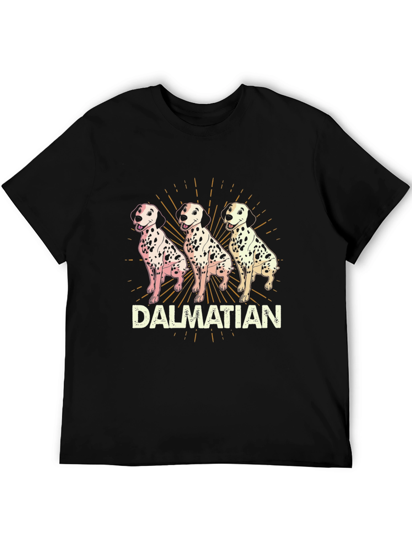 Dalmatian Dog Graphic Print T-Shirt