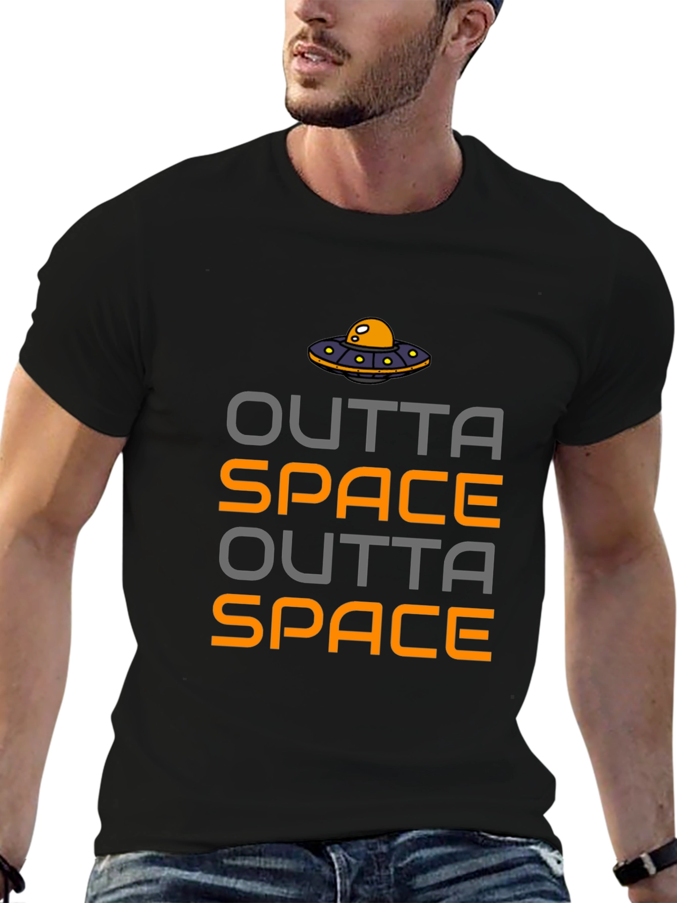 Outta Space UFO Graphic T-Shirt