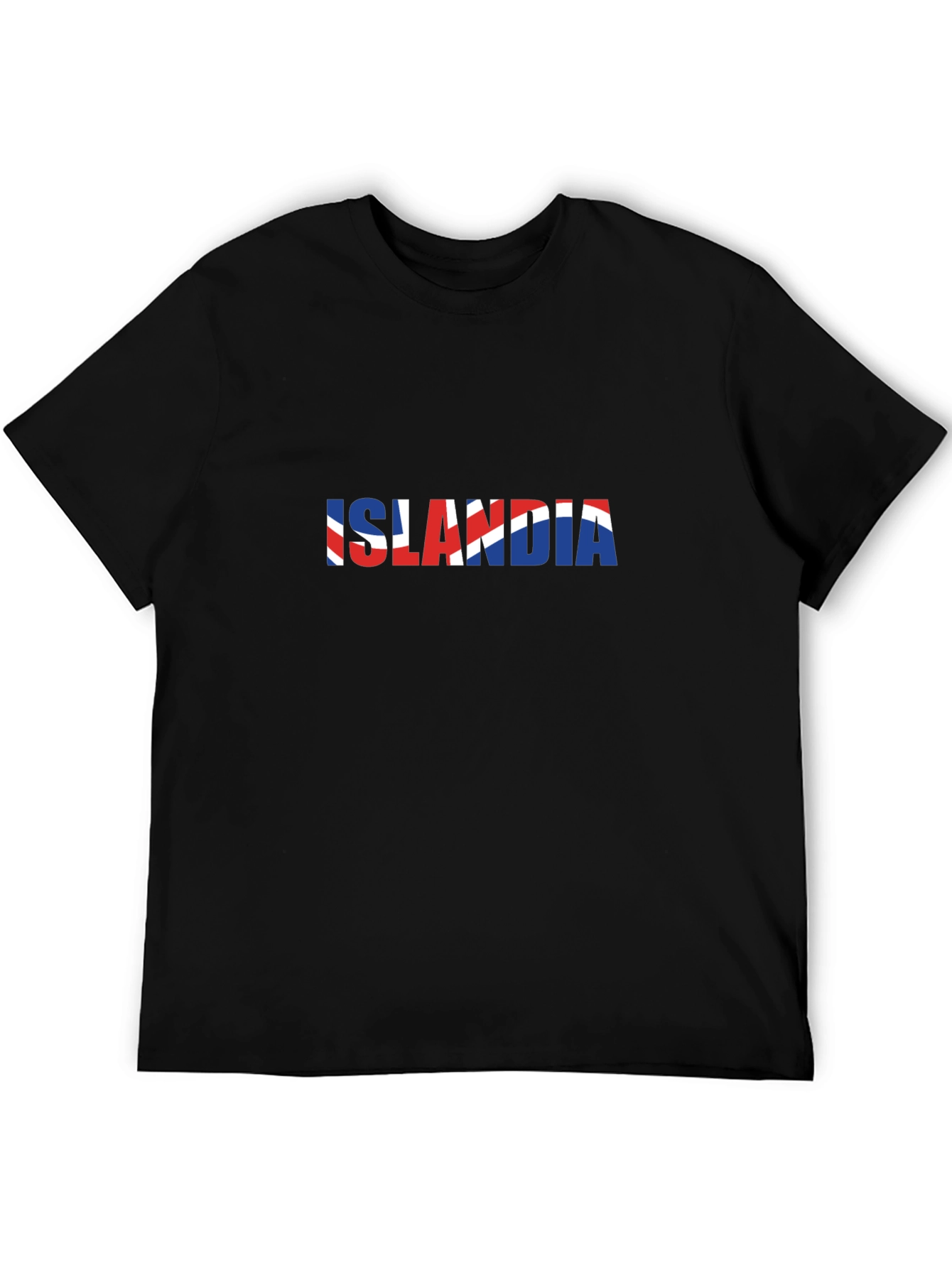 Iceland Flag ISL ISI ÍSLAND Mens T-Shirt