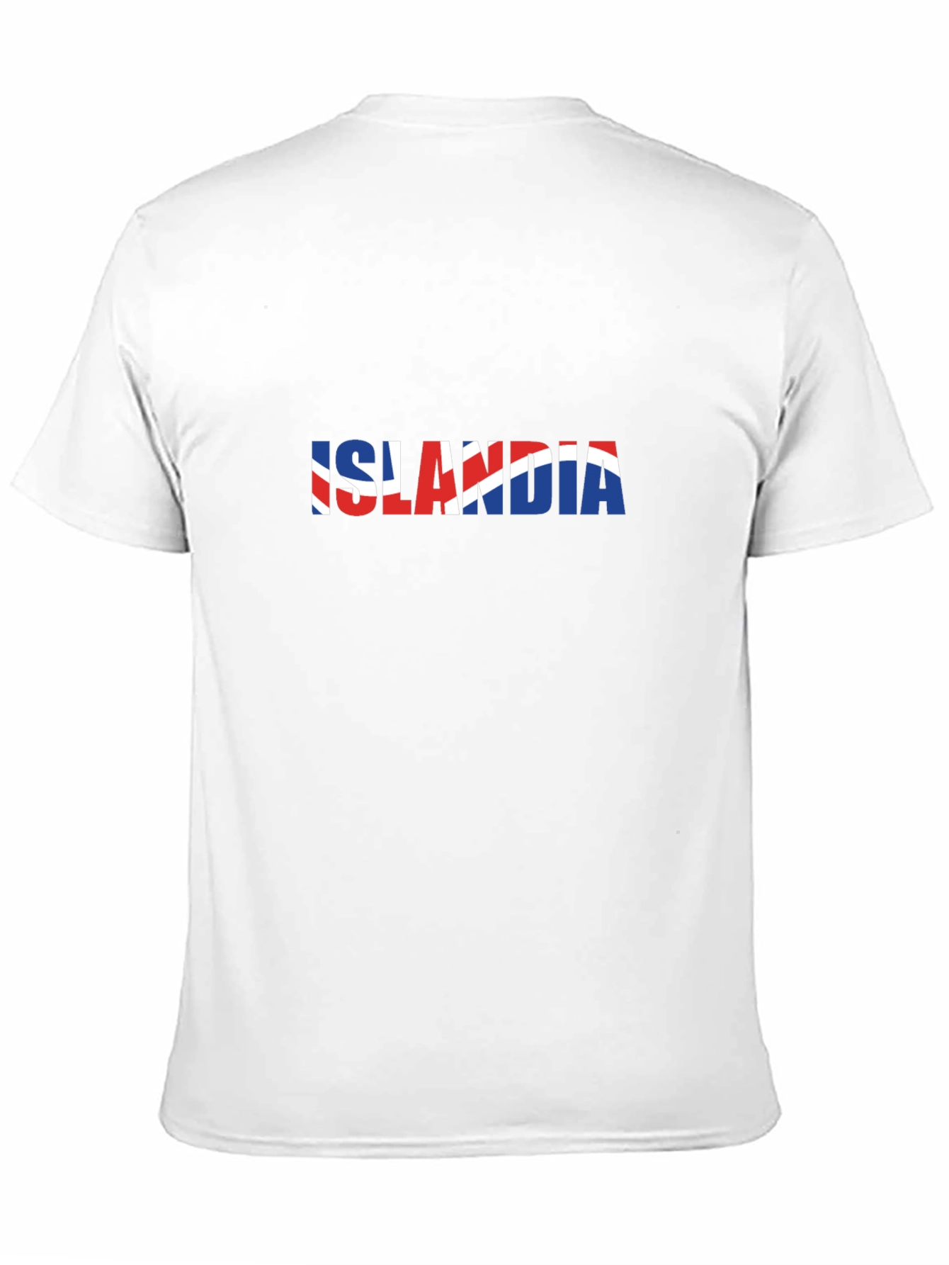 Iceland Flag ISL ISI ÍSLAND Mens T-Shirt