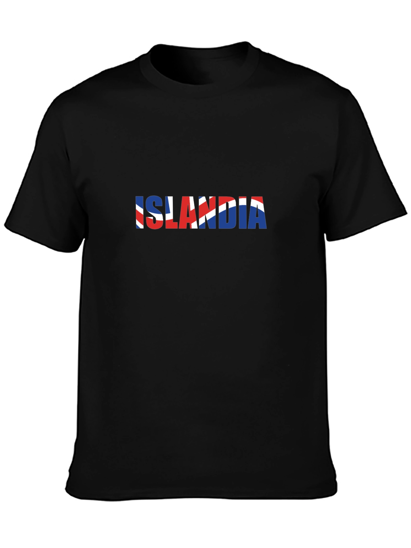 Iceland Flag ISL ISI ÍSLAND Mens T-Shirt