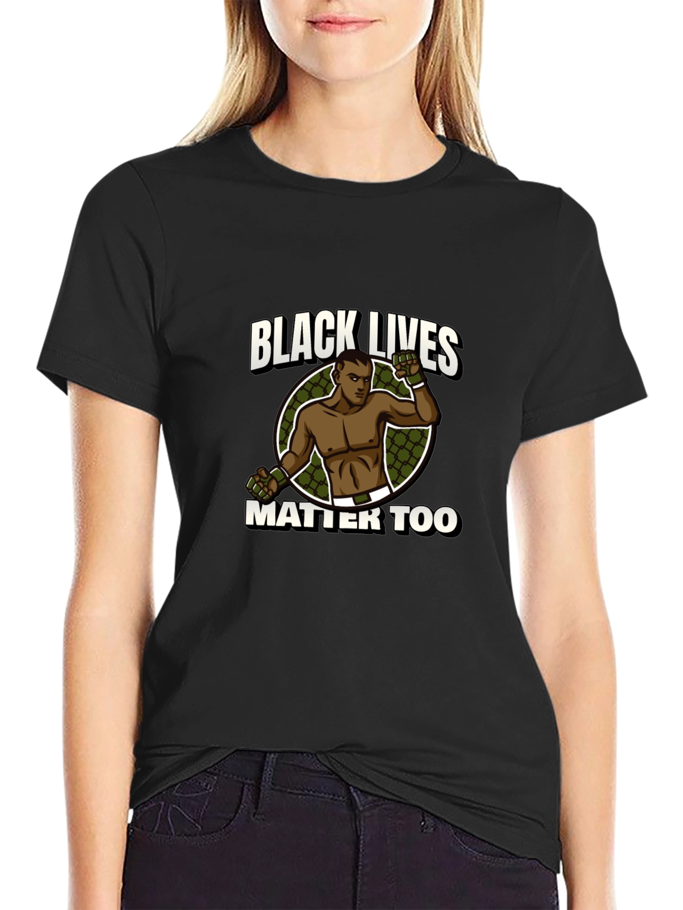 Black Lives Matter Too Graphic Tee