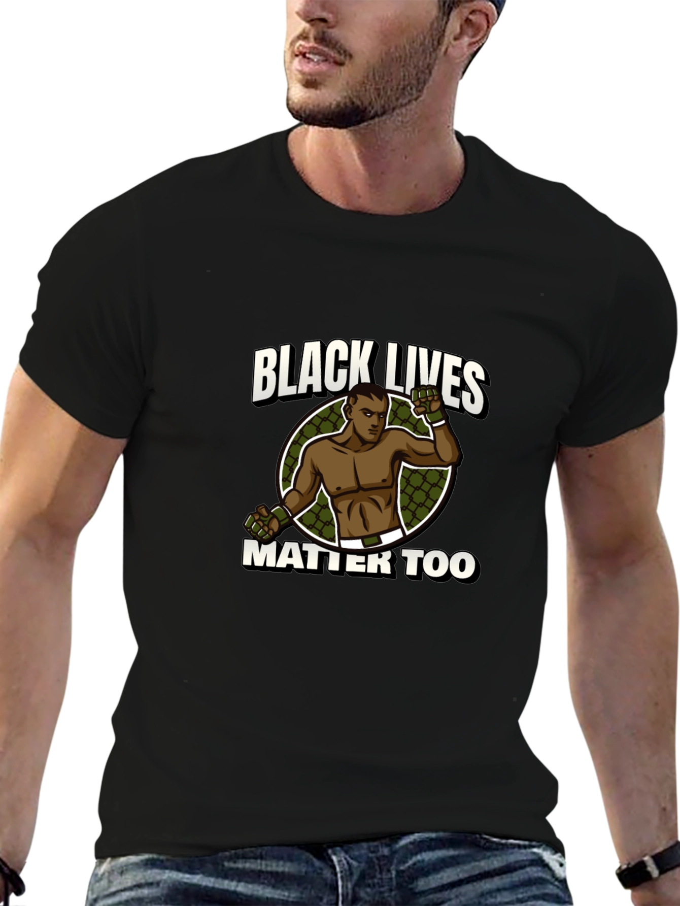 Black Lives Matter Too Graphic Tee