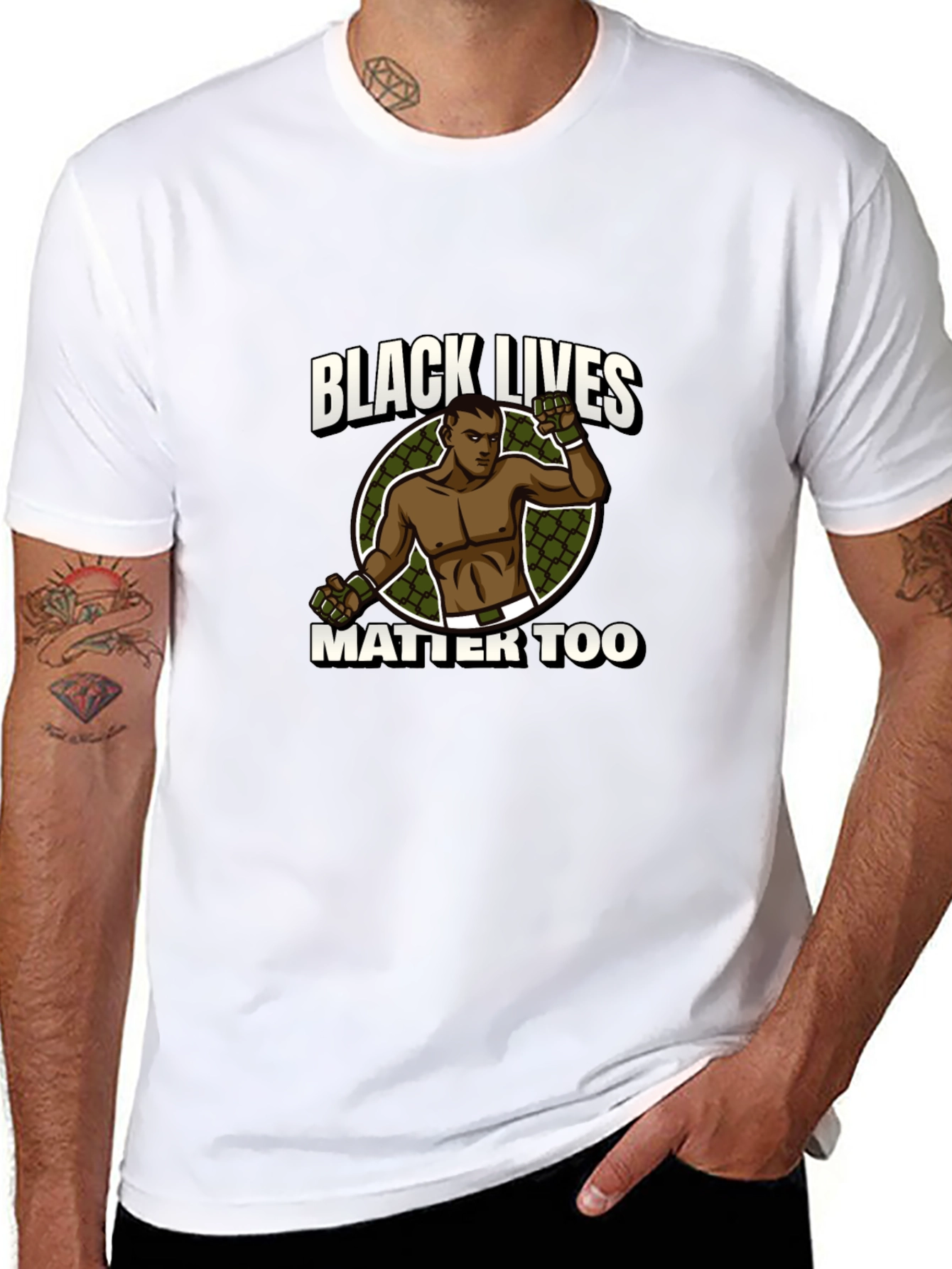 Black Lives Matter Too Graphic Tee