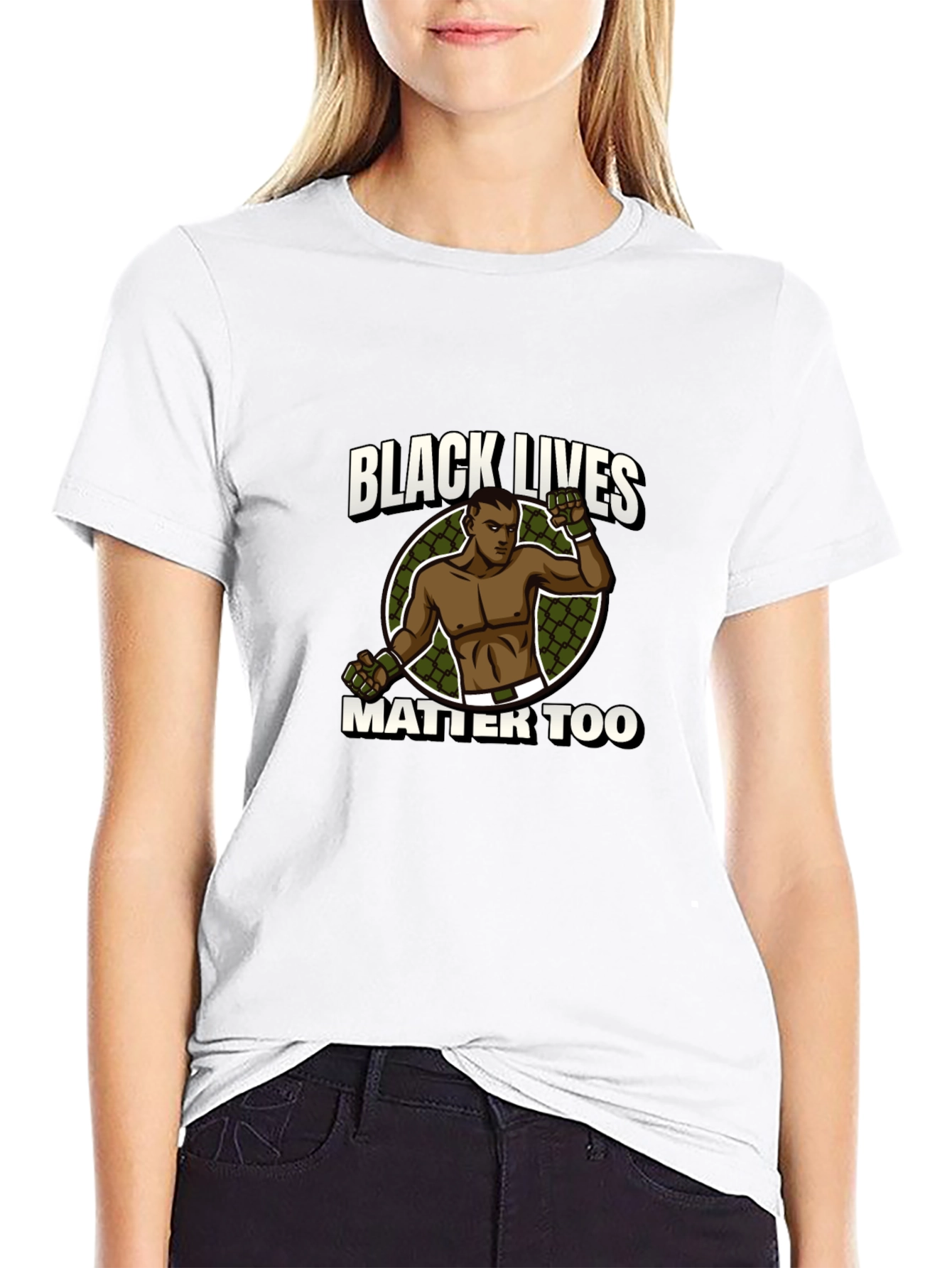 Black Lives Matter Too Graphic Tee