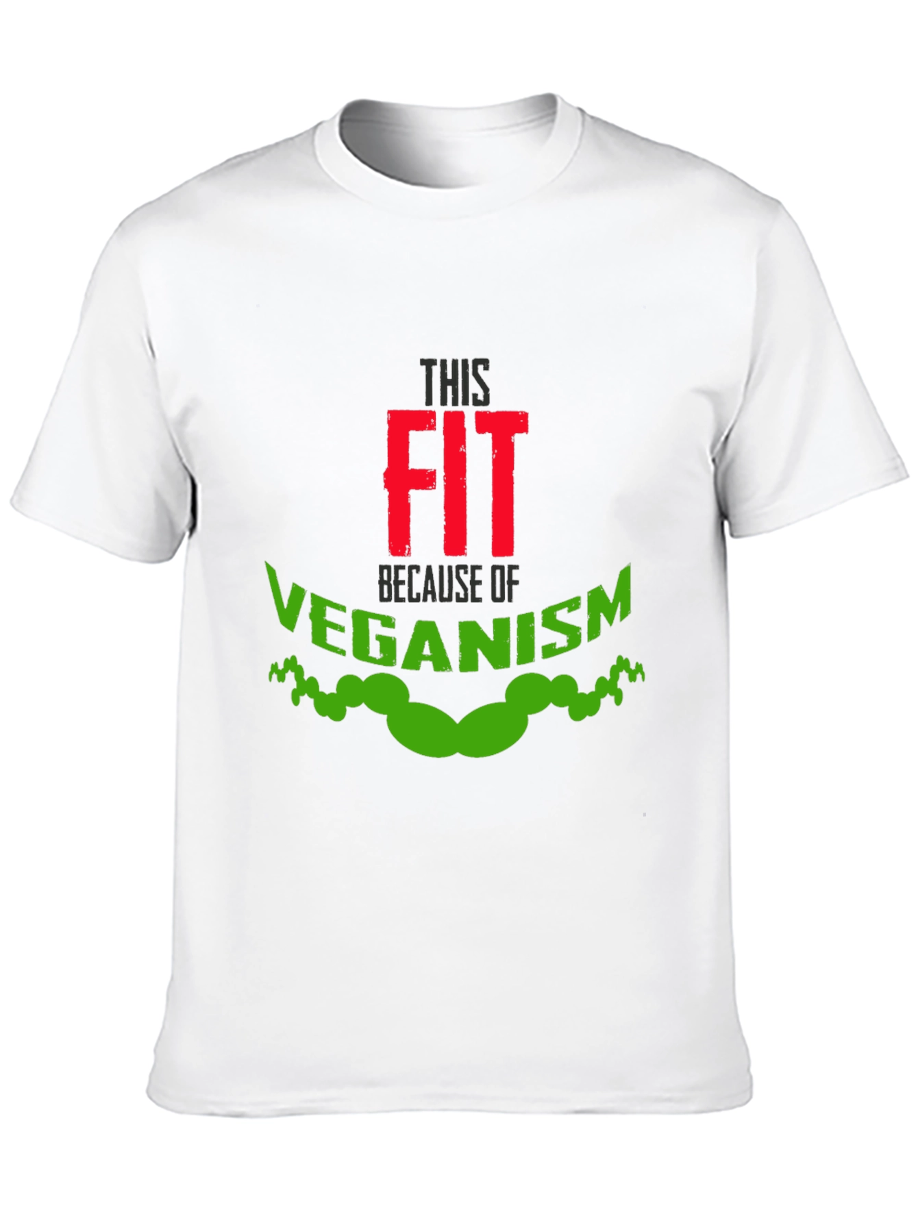 Vegan Fit T-Shirt - Mens Black Tee