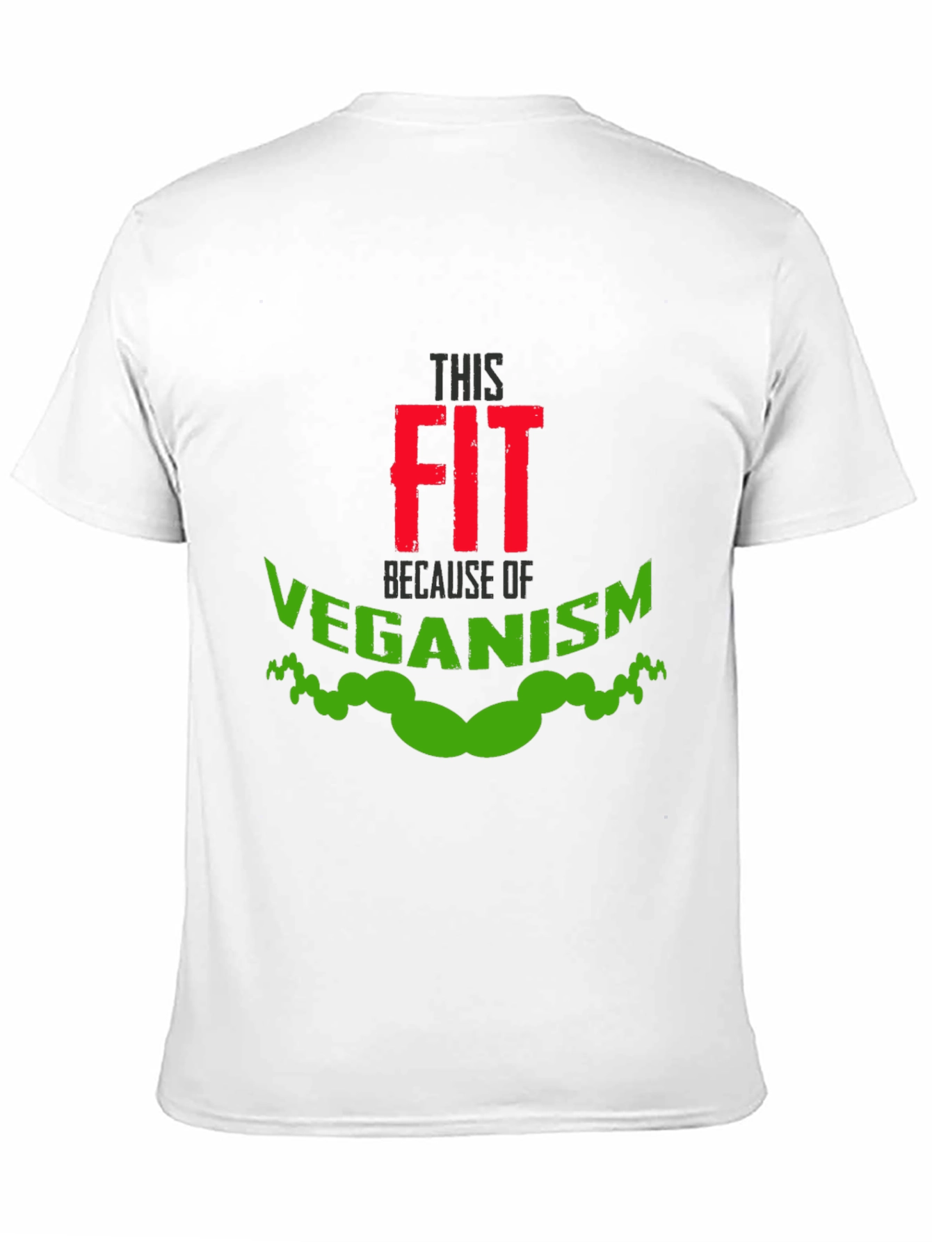 Vegan Fit T-Shirt - Mens Black Tee