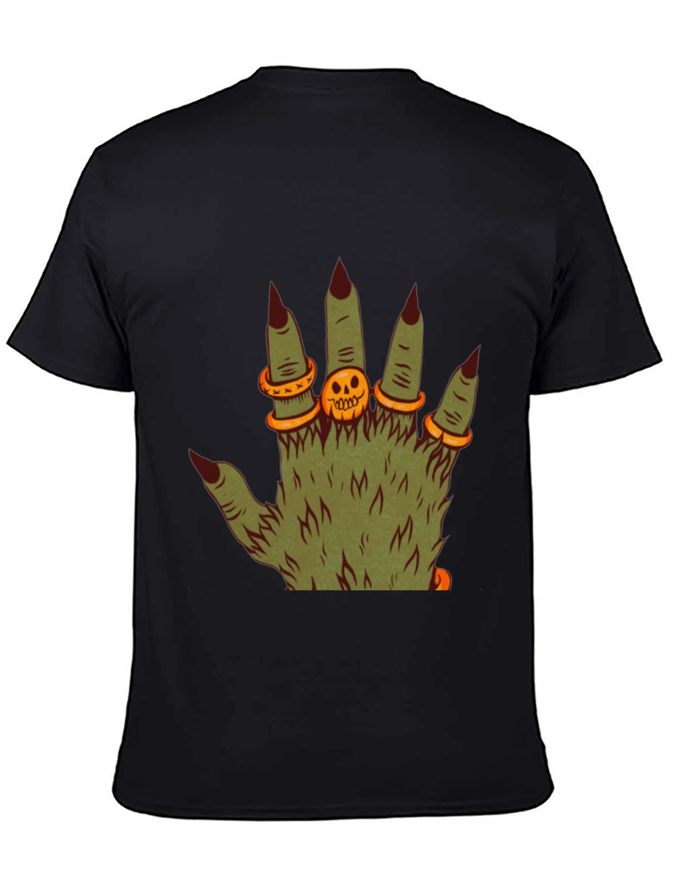Monster Hand Halloween T-Shirt - Spooky Season Apparel