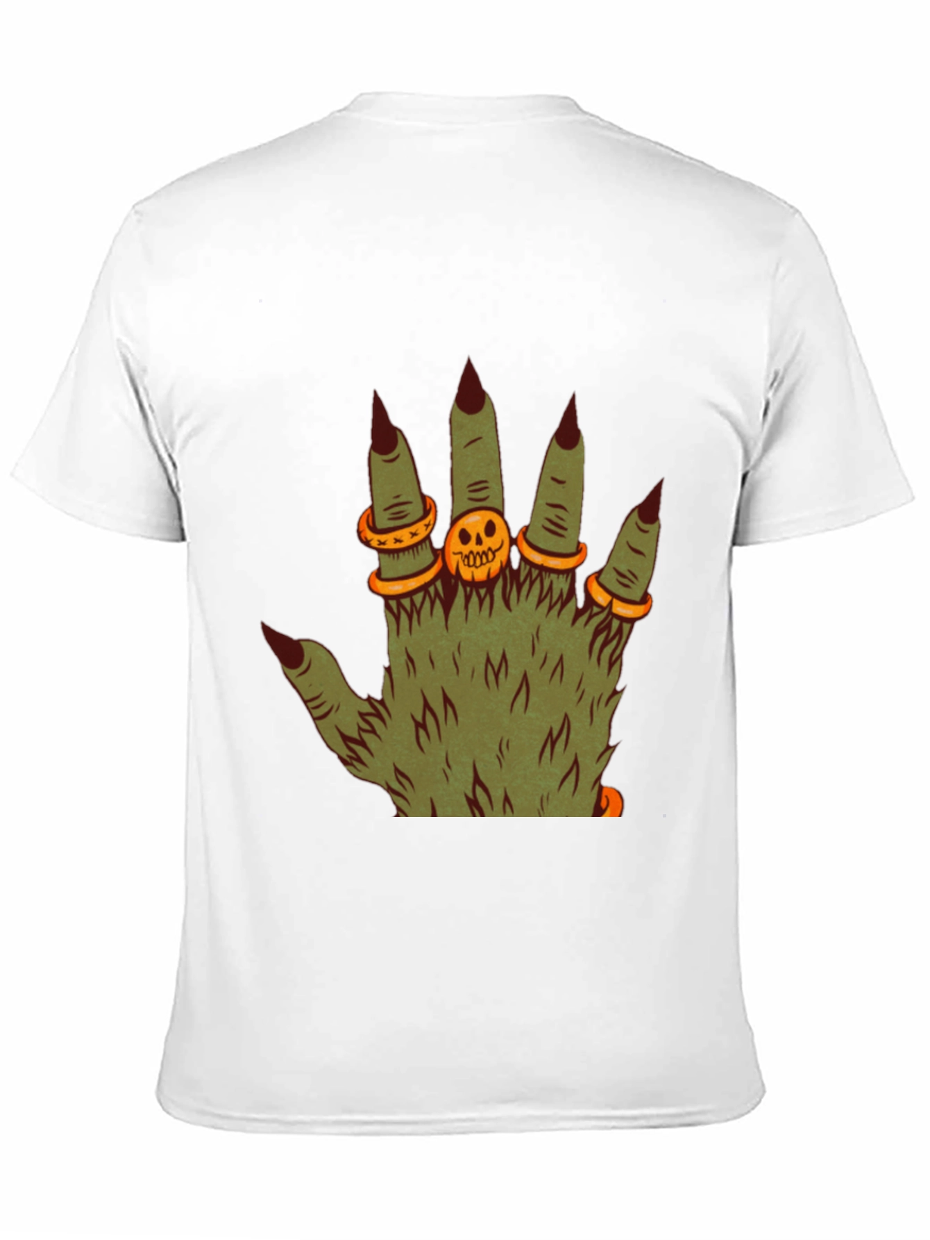 Monster Hand Halloween T-Shirt - Spooky Season Apparel