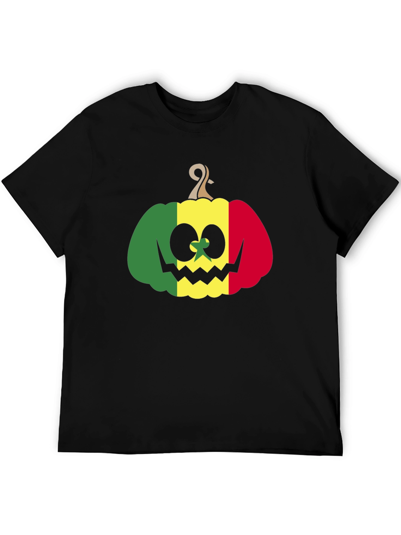 Rasta Pumpkin Halloween T-Shirt