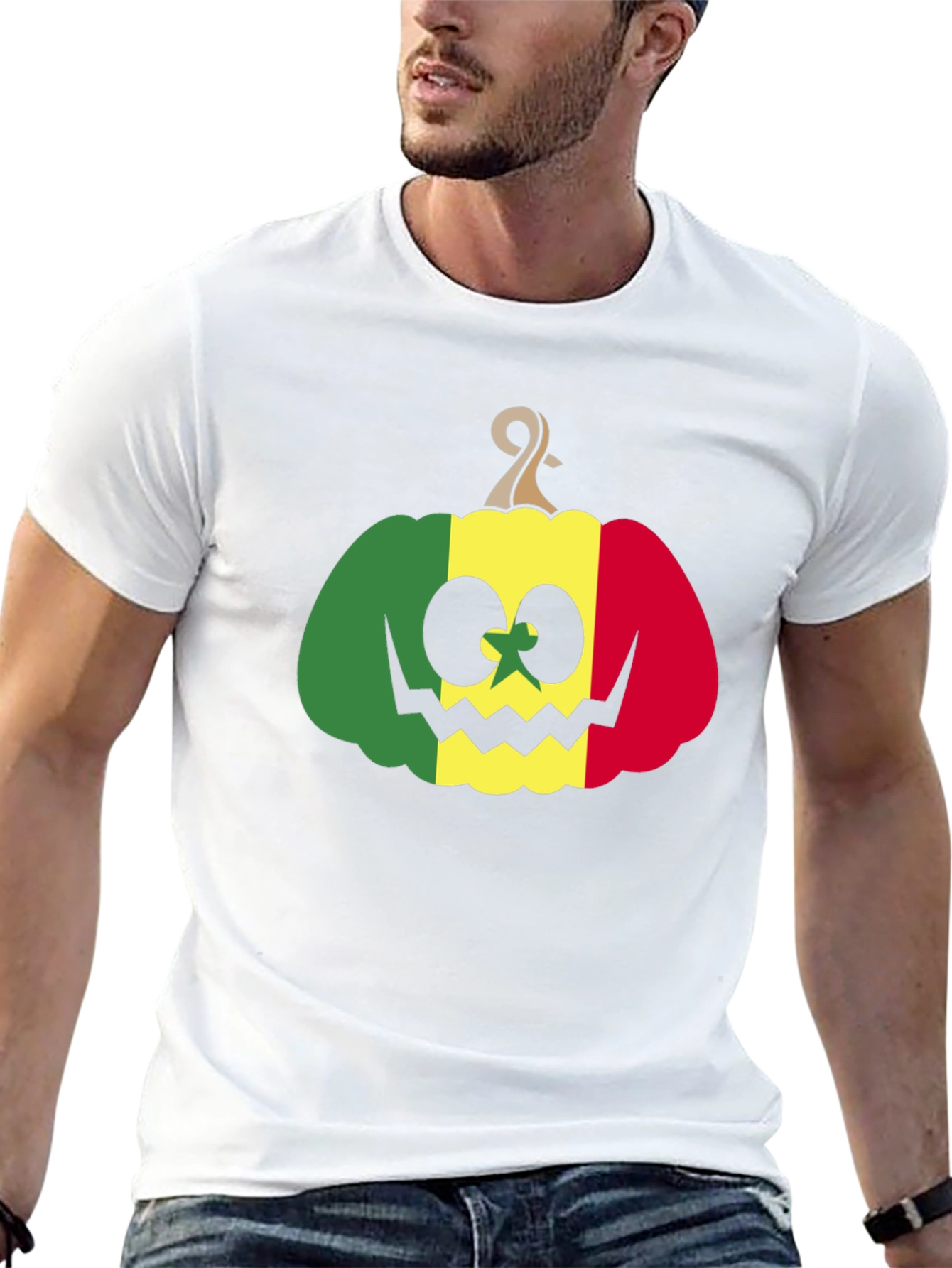 Rasta Pumpkin Halloween T-Shirt