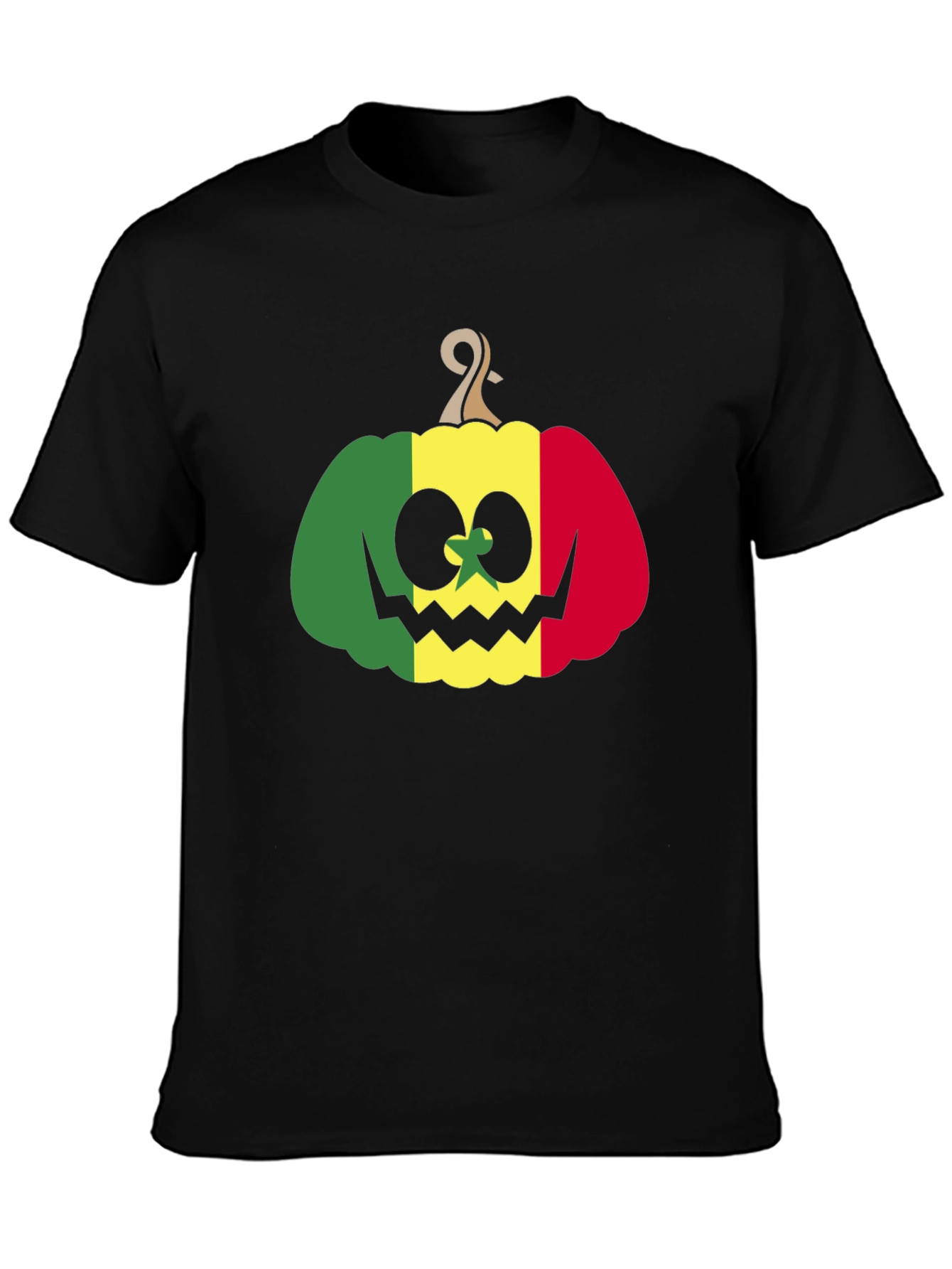 Rasta Pumpkin Halloween T-Shirt