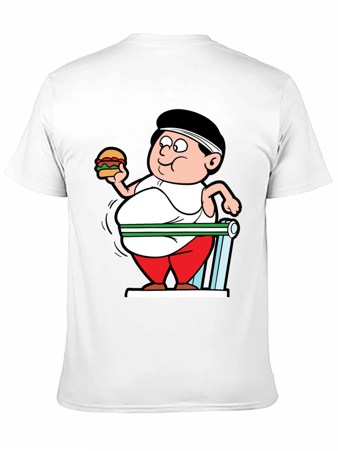 Funny Gym Cartoon T-Shirt