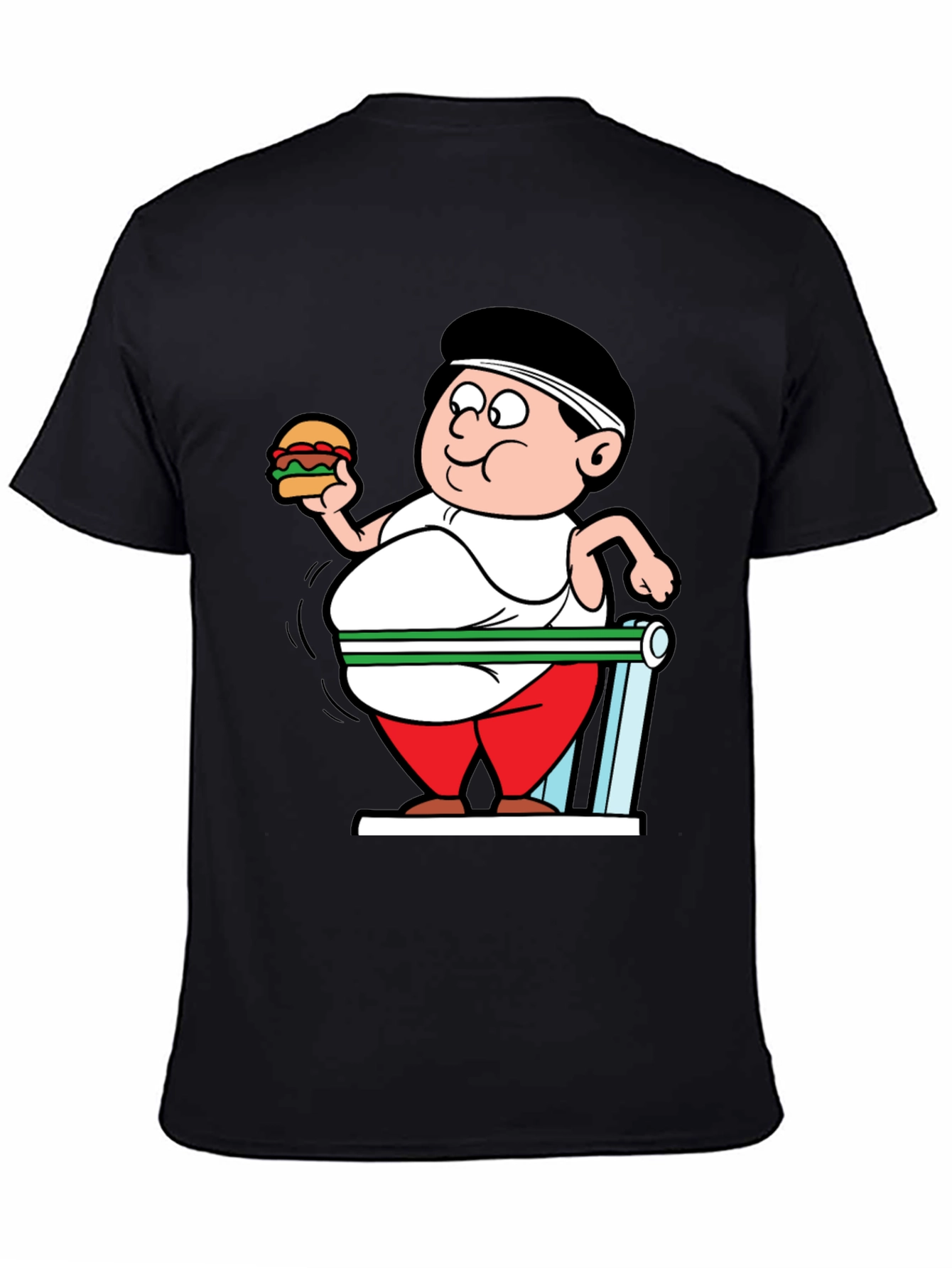 Funny Gym Cartoon T-Shirt