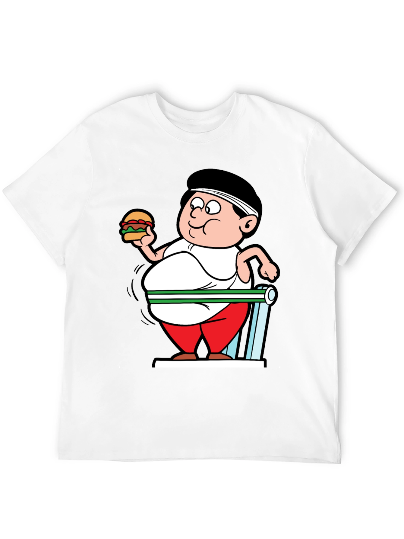 Funny Gym Cartoon T-Shirt