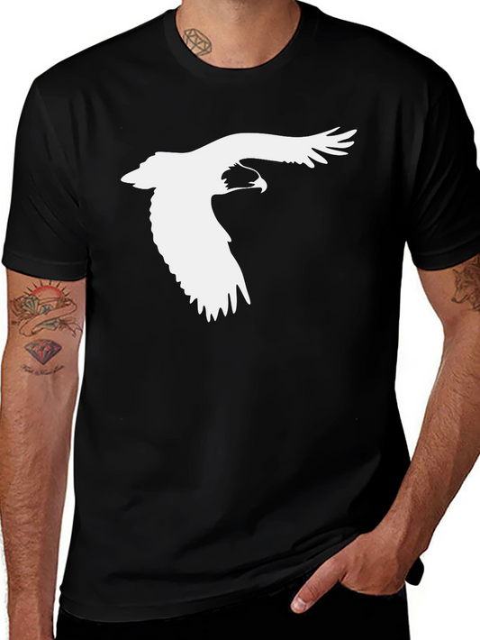 Eagle Graphic Black Tee - Mens Short Sleeve